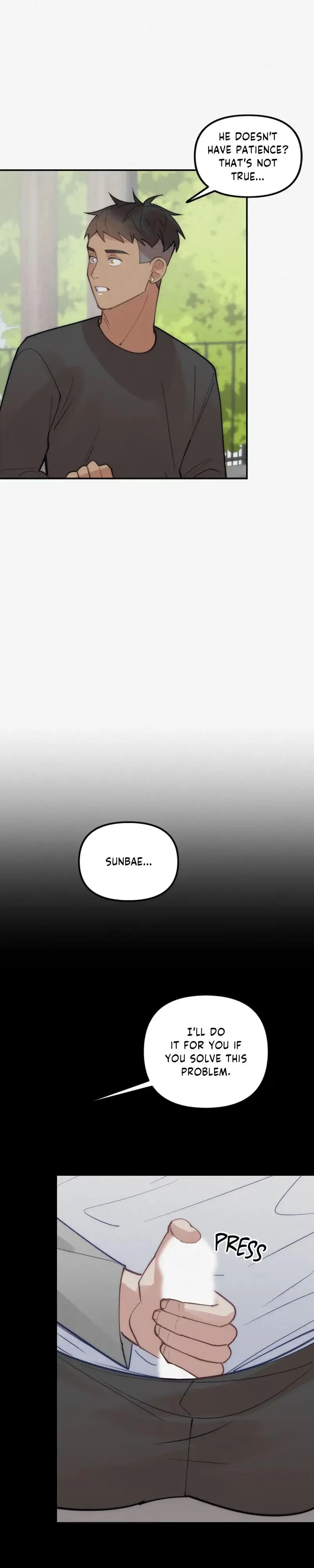 Read Please Feed Me, Sunbae chapter 74 image 9 on Lezhin
