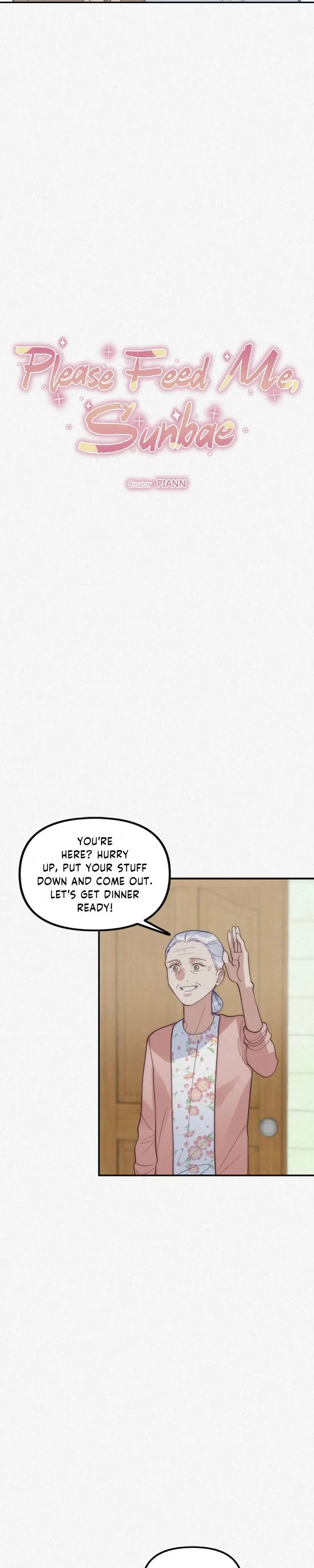 Read Please Feed Me, Sunbae chapter 76 image 1 on Lezhin
