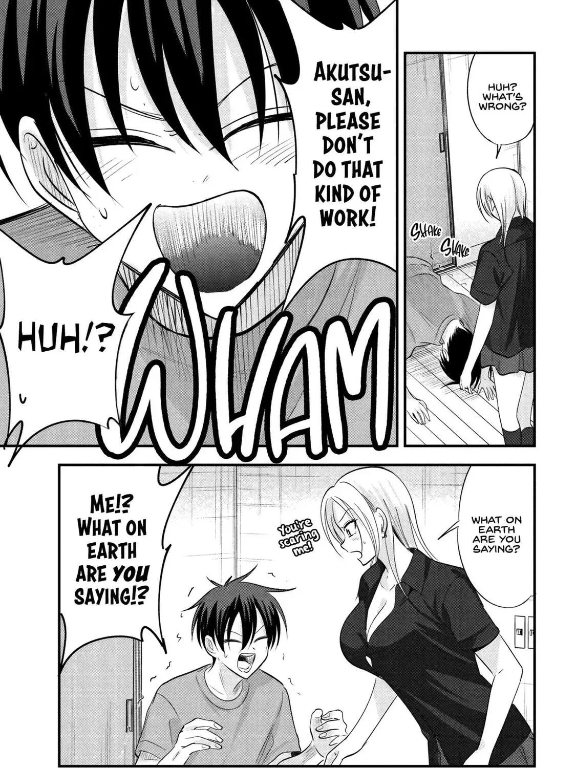 Please Go Home, Miss Akutsu! Chapter 204 page 9 - 