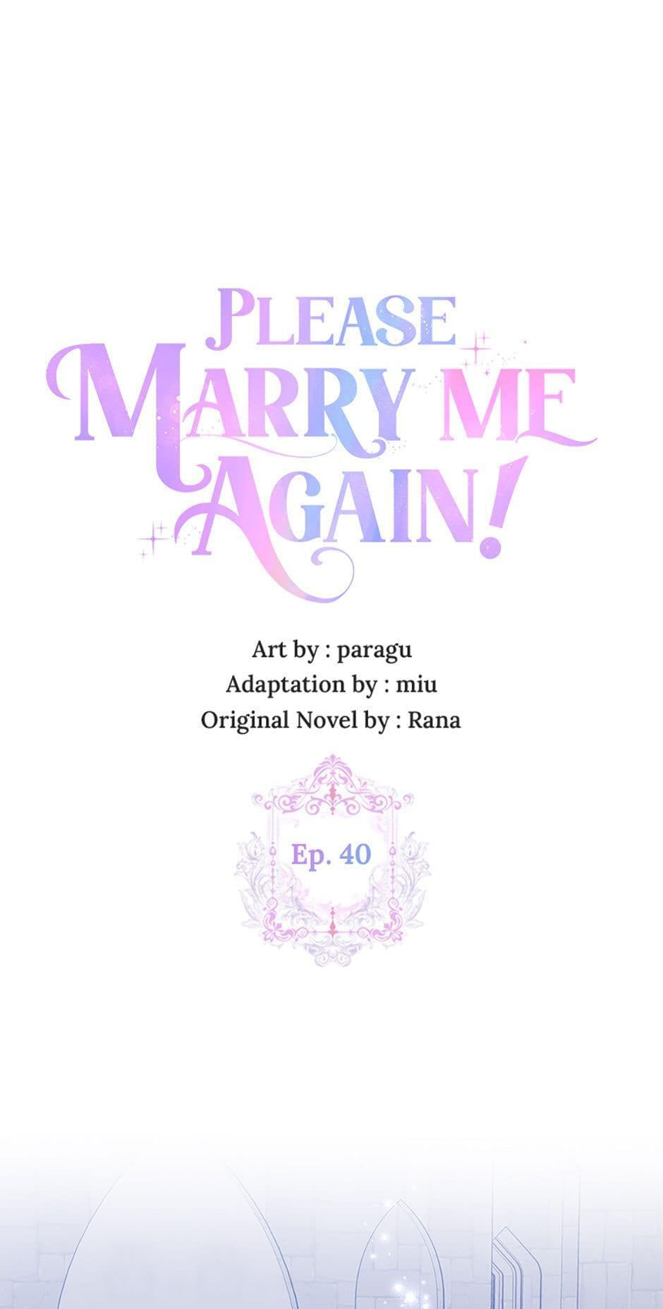 Read Please Marry Me Again! chapter 40 image 0 on Lezhin