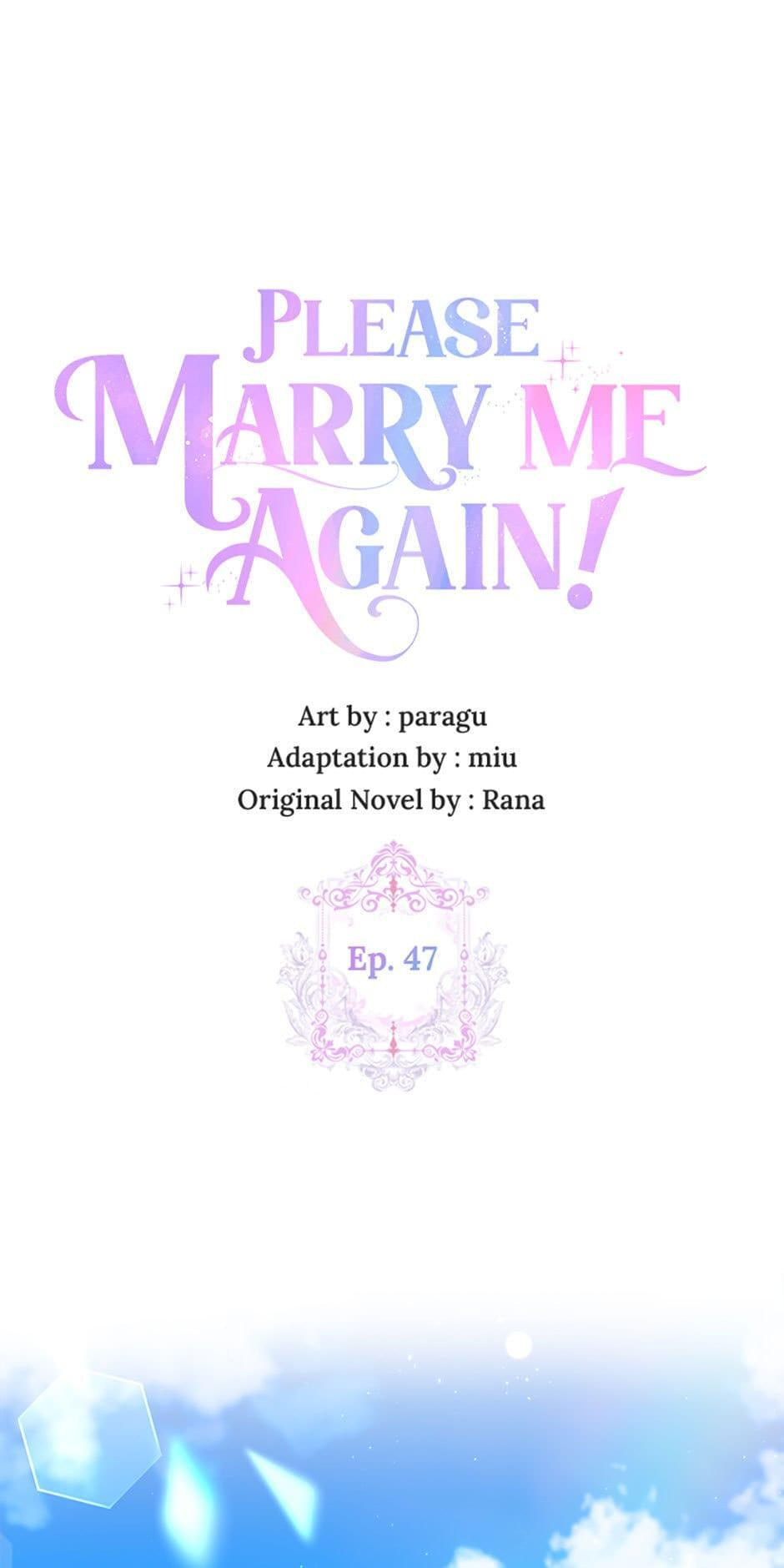 Read Please Marry Me Again! chapter 47 image 0 on Lezhin