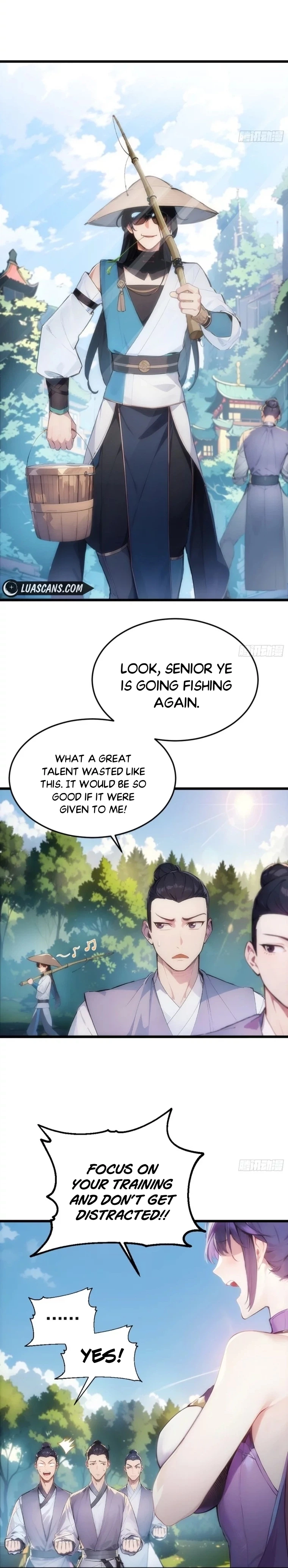 Read Please Pretend to Cultivate For a While chapter 2 image 1 on Lezhin
