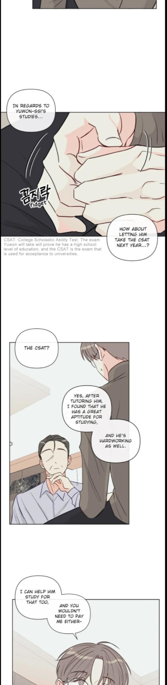 Read Please put up with XX tutoring! chapter 6.1 image 28 on Lezhin
