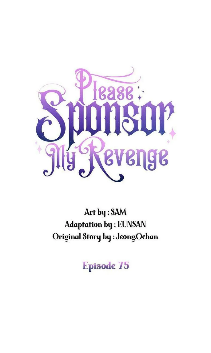 Please Sponsor My Revenge Chapter 75 page 69 - 