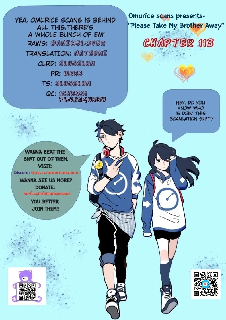 Please Take My Brother Away! Chapter 113 page 2 - 