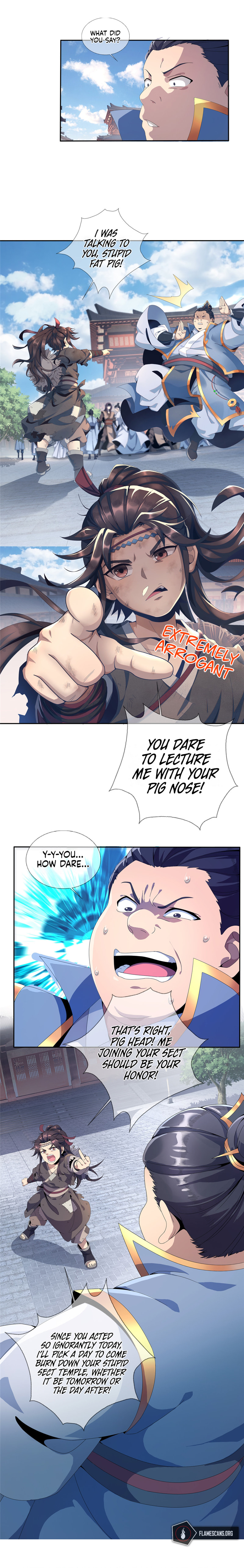 Read Plundering The Heavens (Colored) chapter 1 image 8 on Lezhin