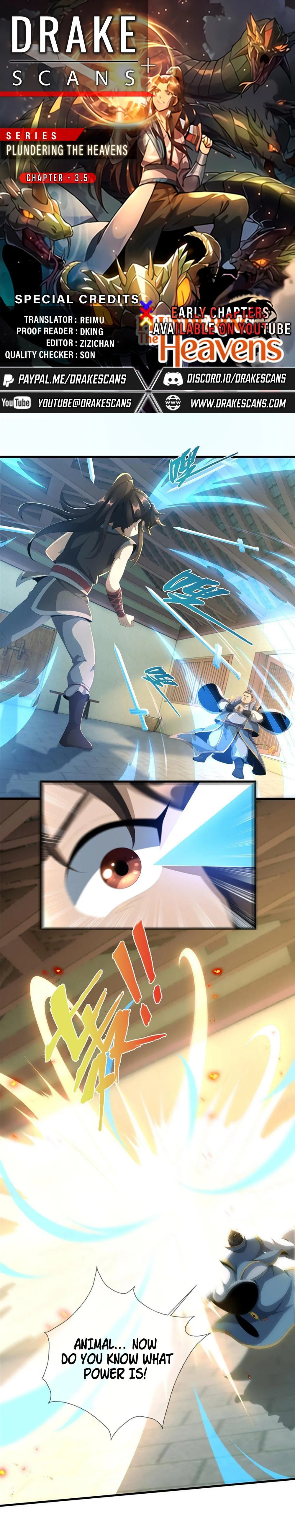 Read Plundering The Heavens (Colored) chapter 3.5 image 1 on Lezhin