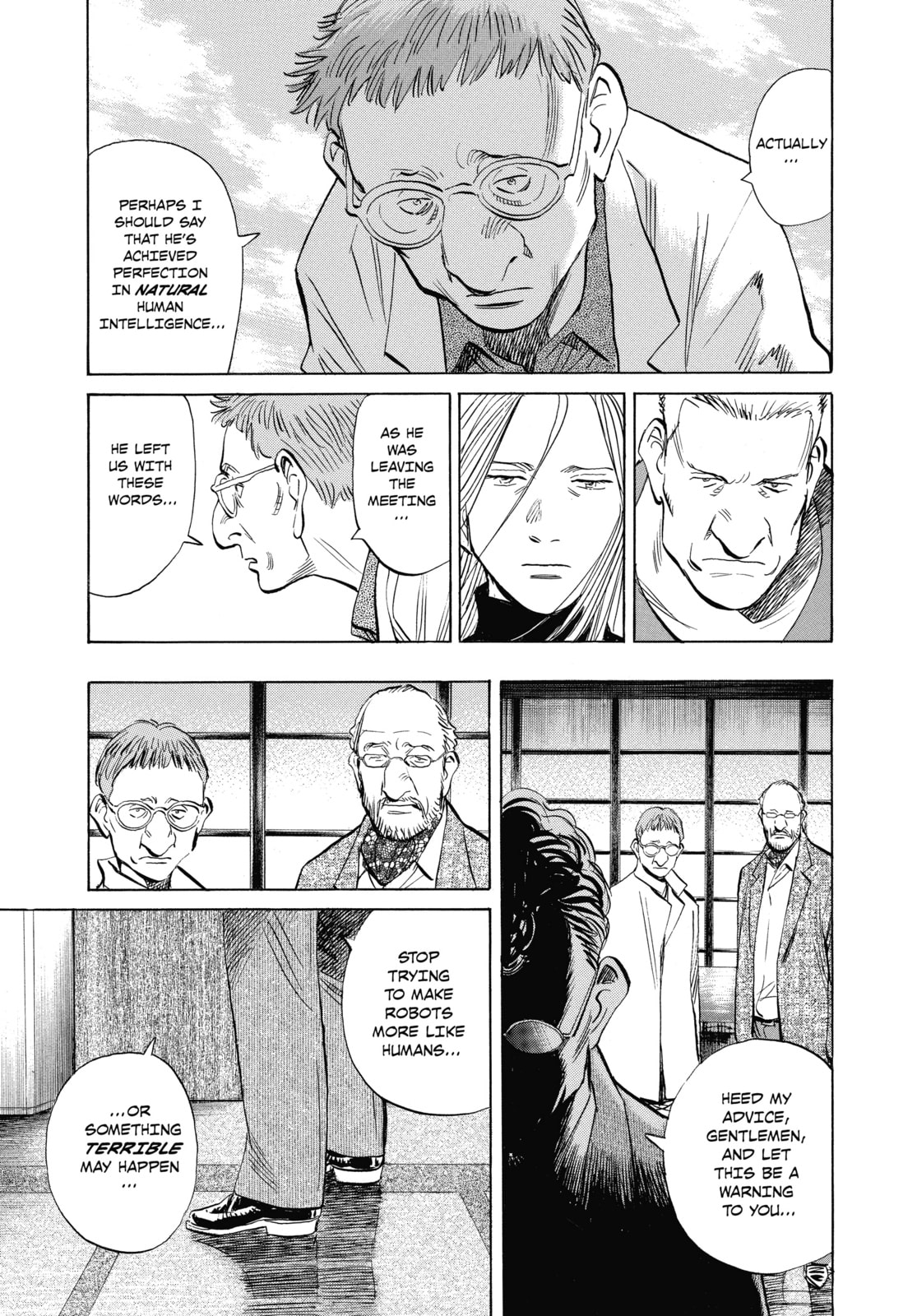 Read Pluto chapter 30 image 21 on Lezhin