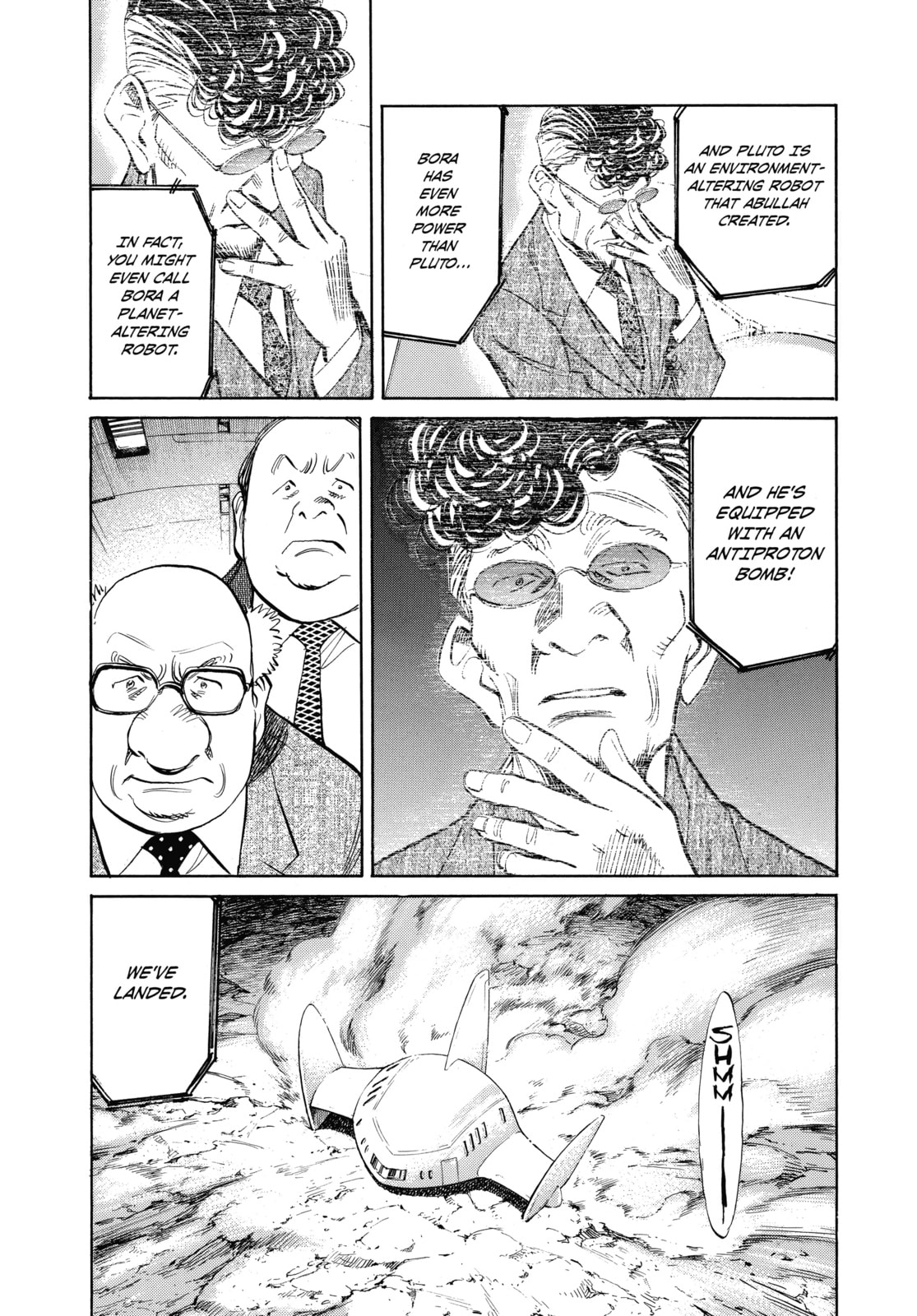 Read Pluto chapter 64 image 7 on Lezhin
