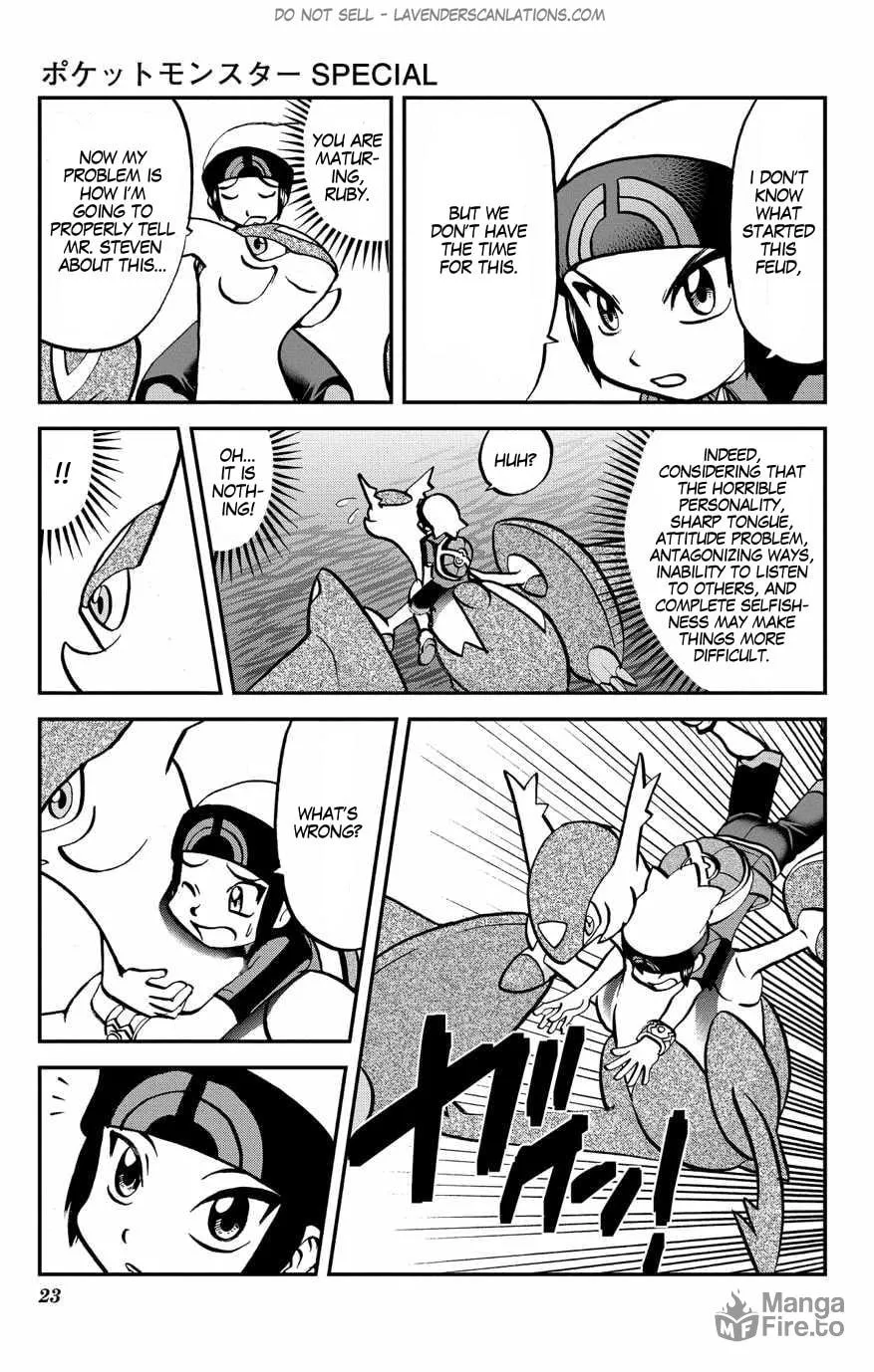 Read Pokémon: Omega Ruby & Alpha Sapphire chapter 6 image 23 on Lezhin