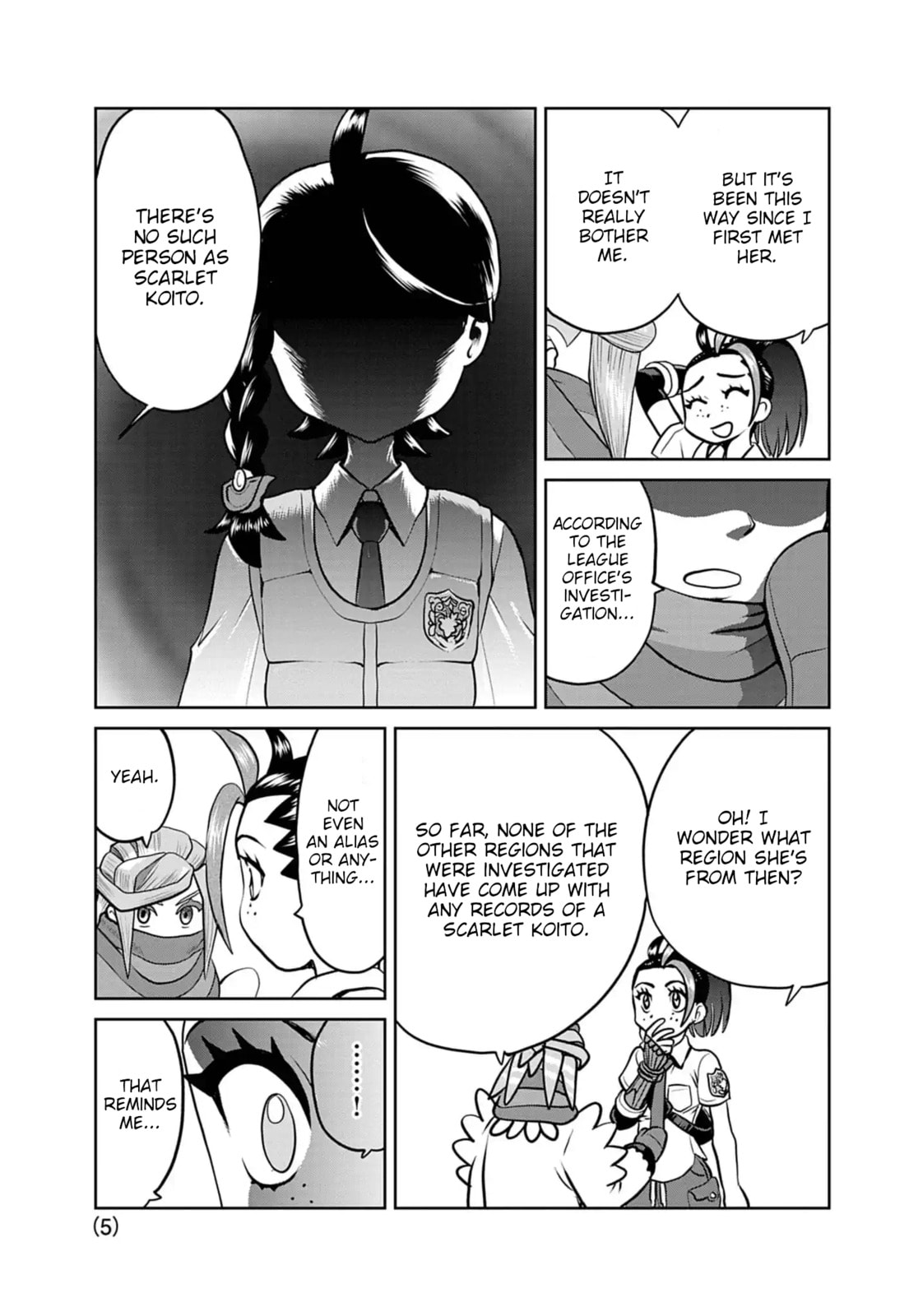 Read Pokémon SPECIAL Scarlet & Violet chapter 30 image 4 on Lezhin