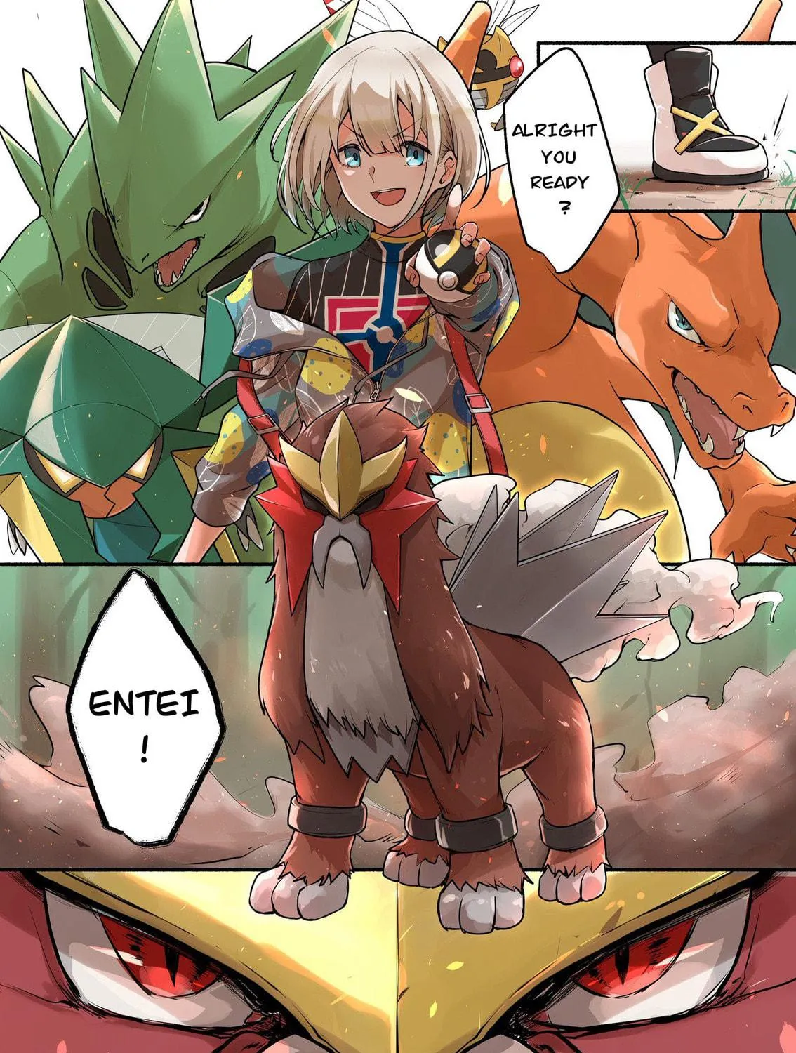 Pokemon X THE iDOLM@STER Chapter 2.2 page 5 - 