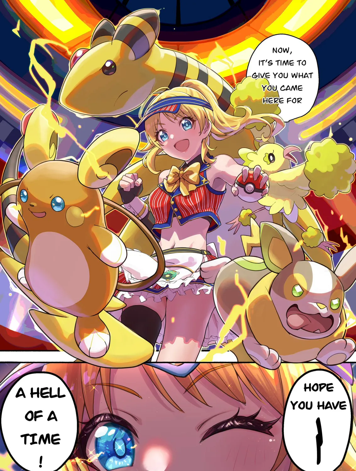 Pokemon X THE iDOLM@STER Chapter 3.2 page 3 - 
