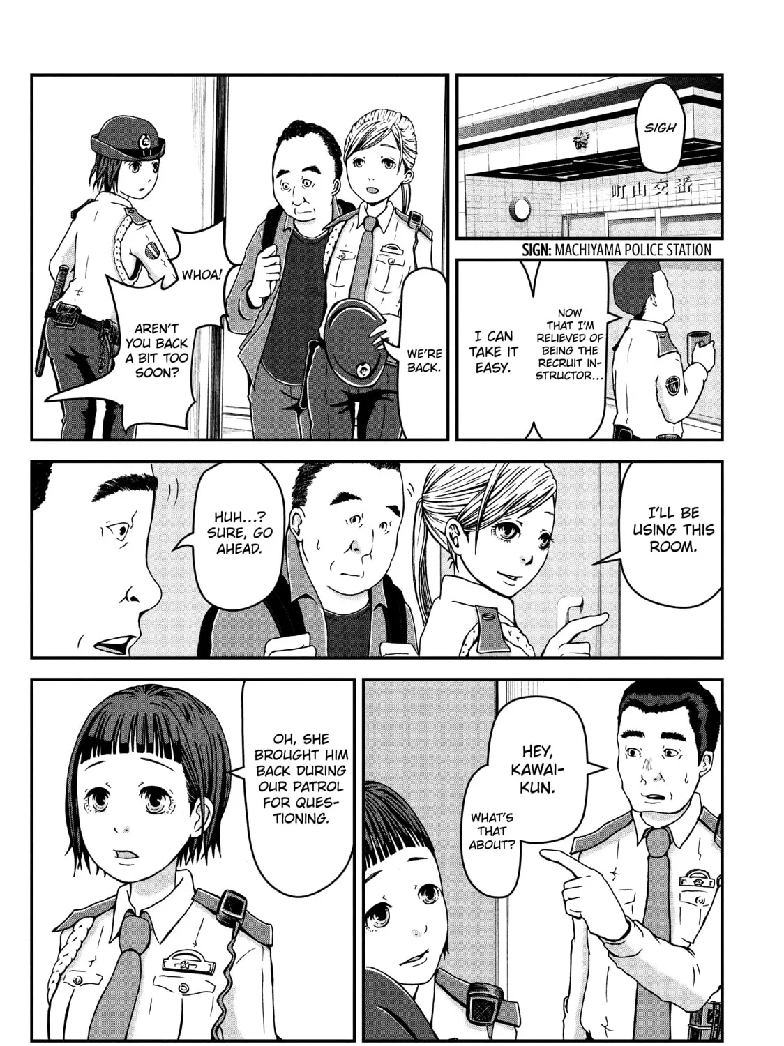 Read Police in a Pod chapter 1 image 14 on Lezhin