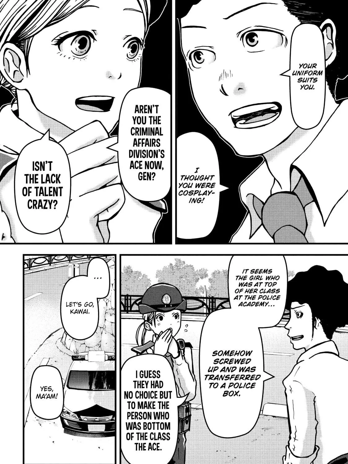 Read Police in a Pod chapter 5 image 8 on Lezhin