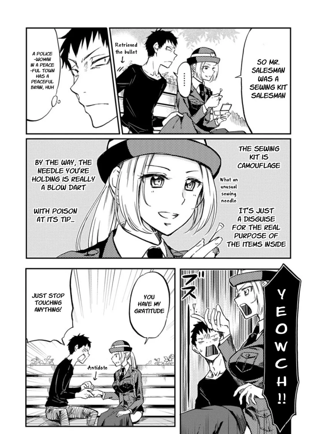 Read Policewoman and Assassin chapter 1 image 16 on Lezhin
