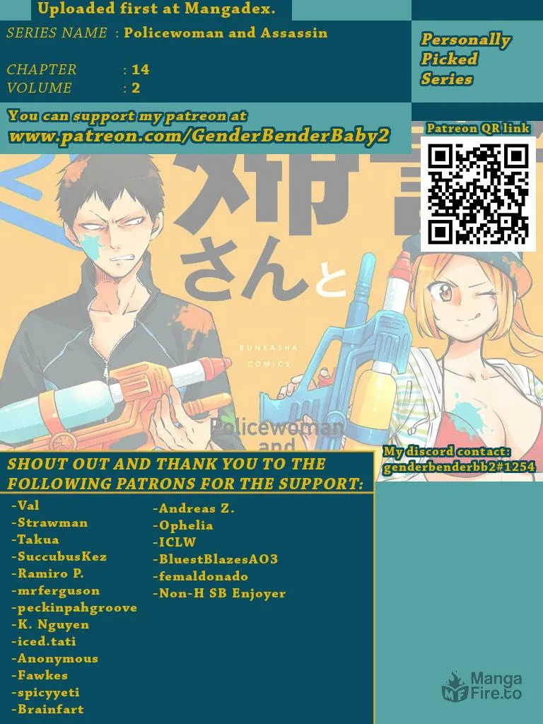 Read Policewoman and Assassin chapter 14 image 2 on Lezhin