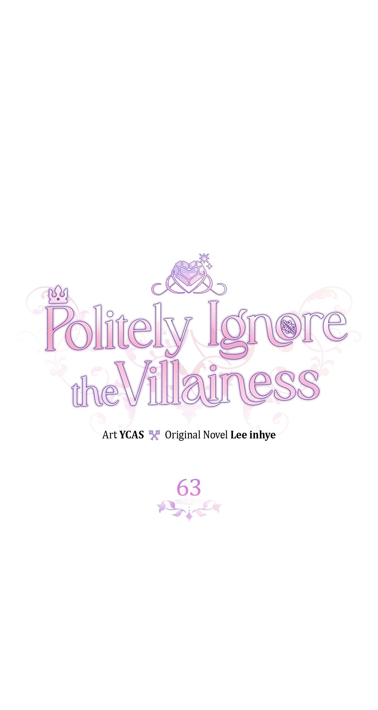 Politely Ignore the Villainess Chapter 63 page 30 - 