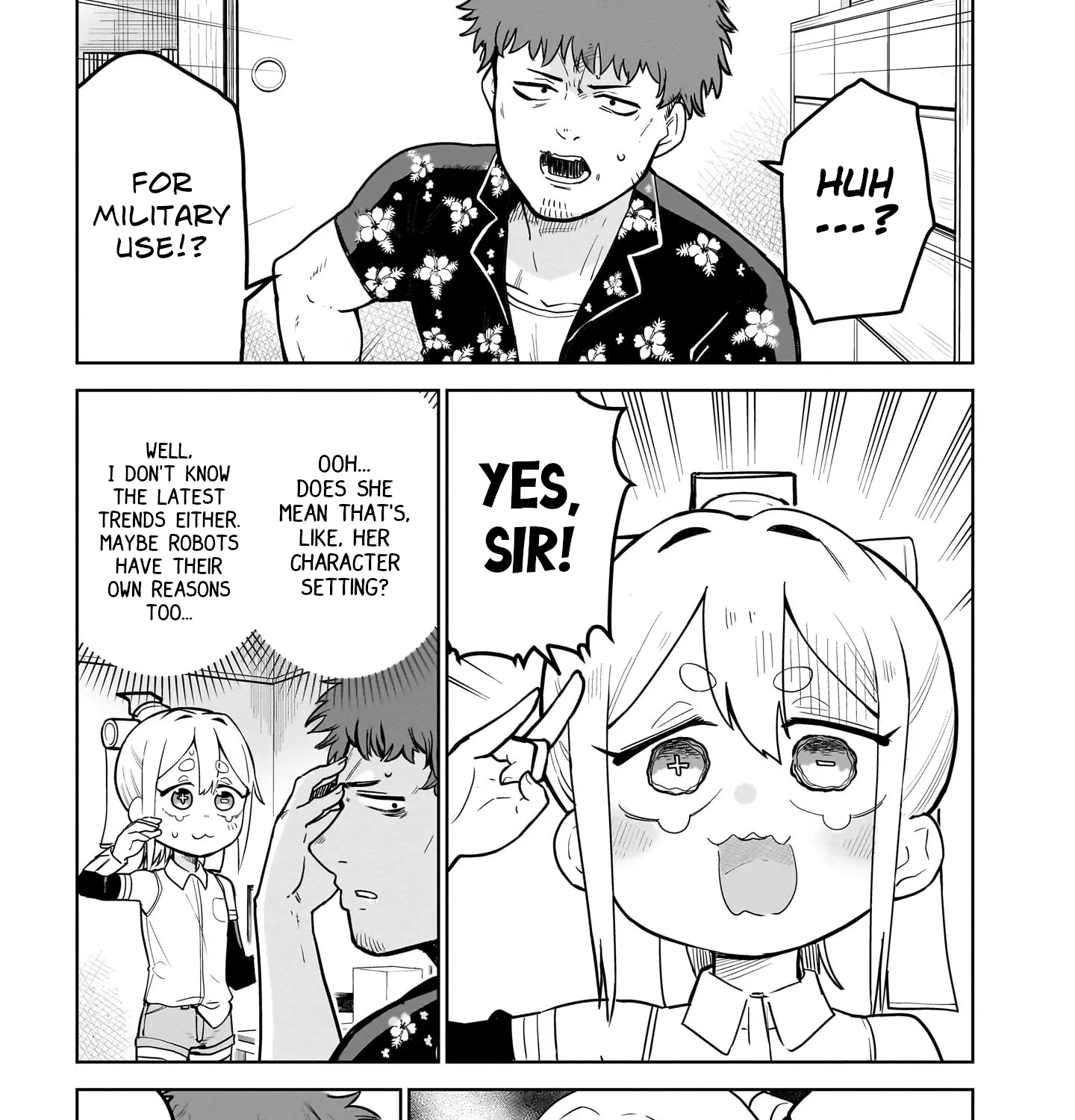 Read Ponkotsu Android Hama-san chapter 1 image 23 on Lezhin