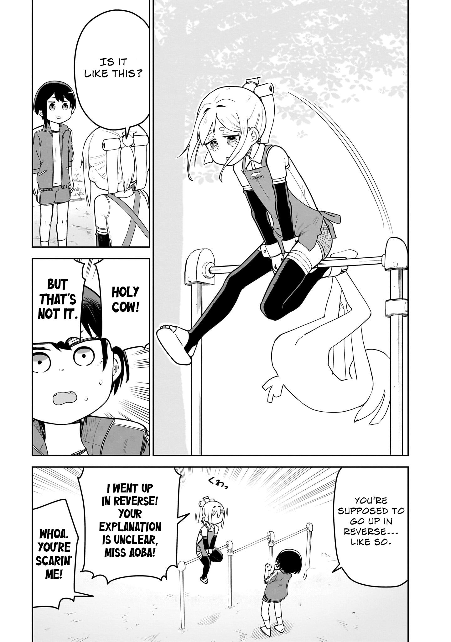 Read Ponkotsu Android Hama-san chapter 10 image 8 on Lezhin