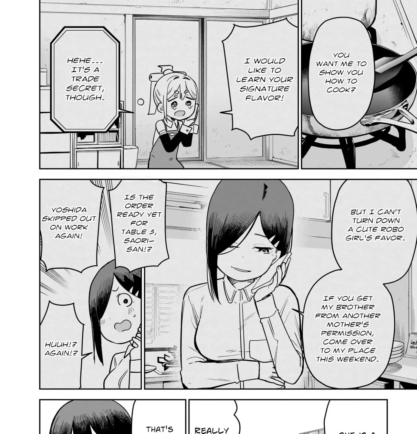 Read Ponkotsu Android Hama-san chapter 12 image 2 on Lezhin