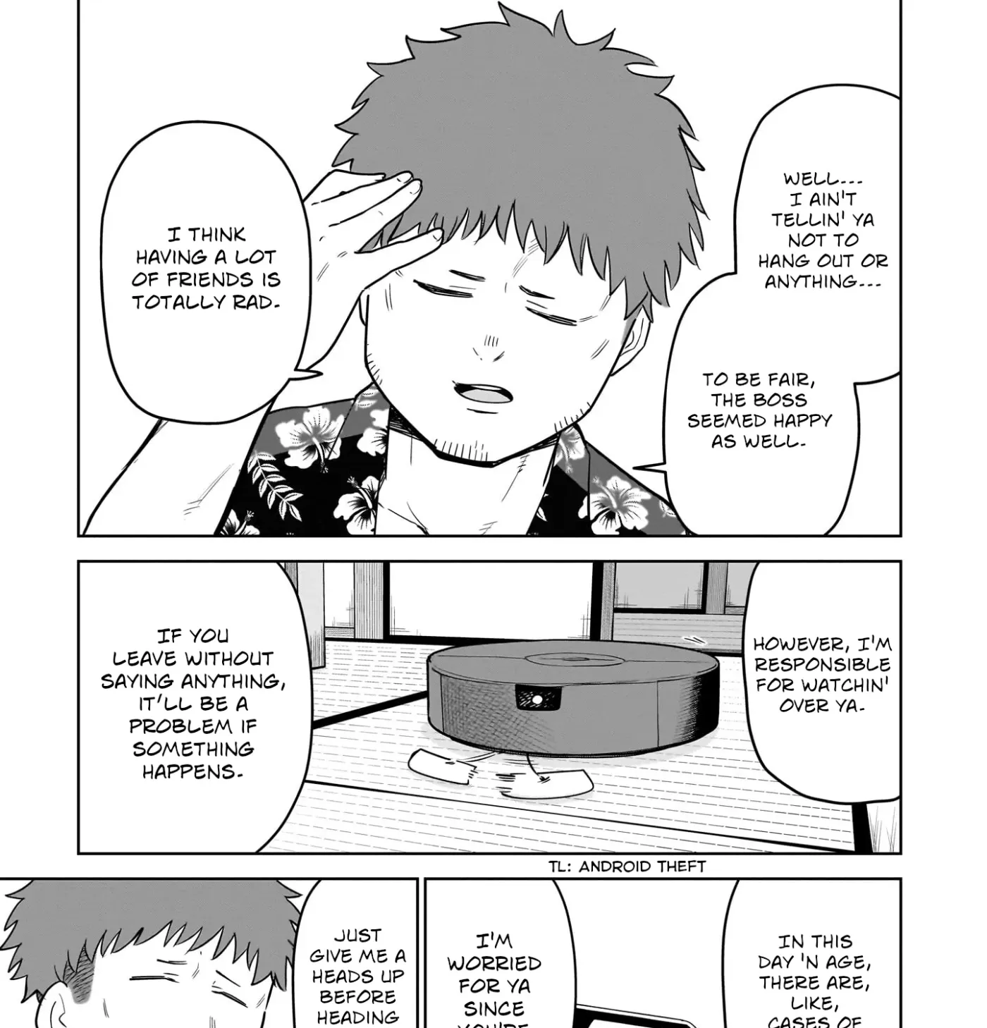Read Ponkotsu Android Hama-san chapter 13 image 8 on Lezhin