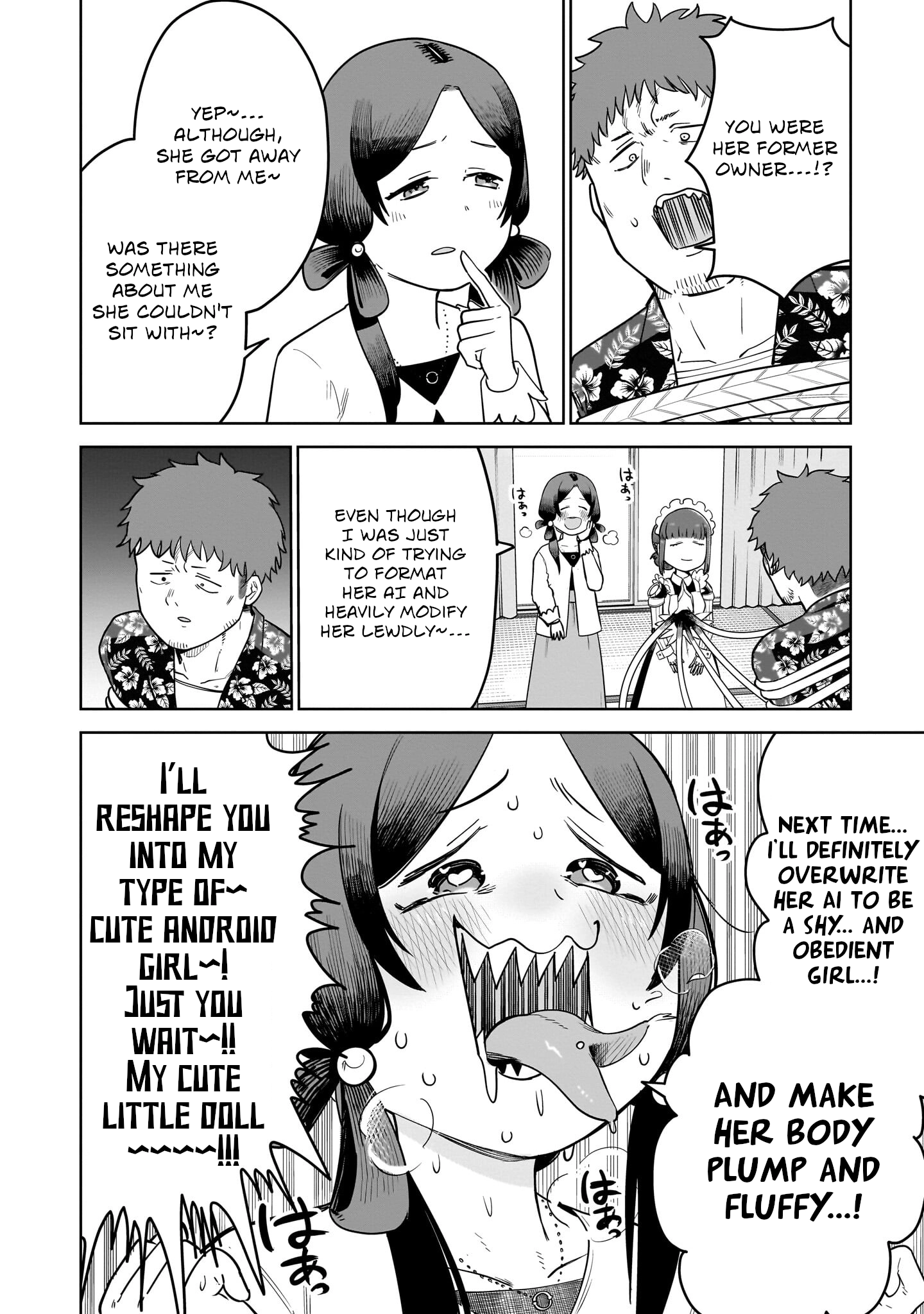 Read Ponkotsu Android Hama-san chapter 14 image 15 on Lezhin