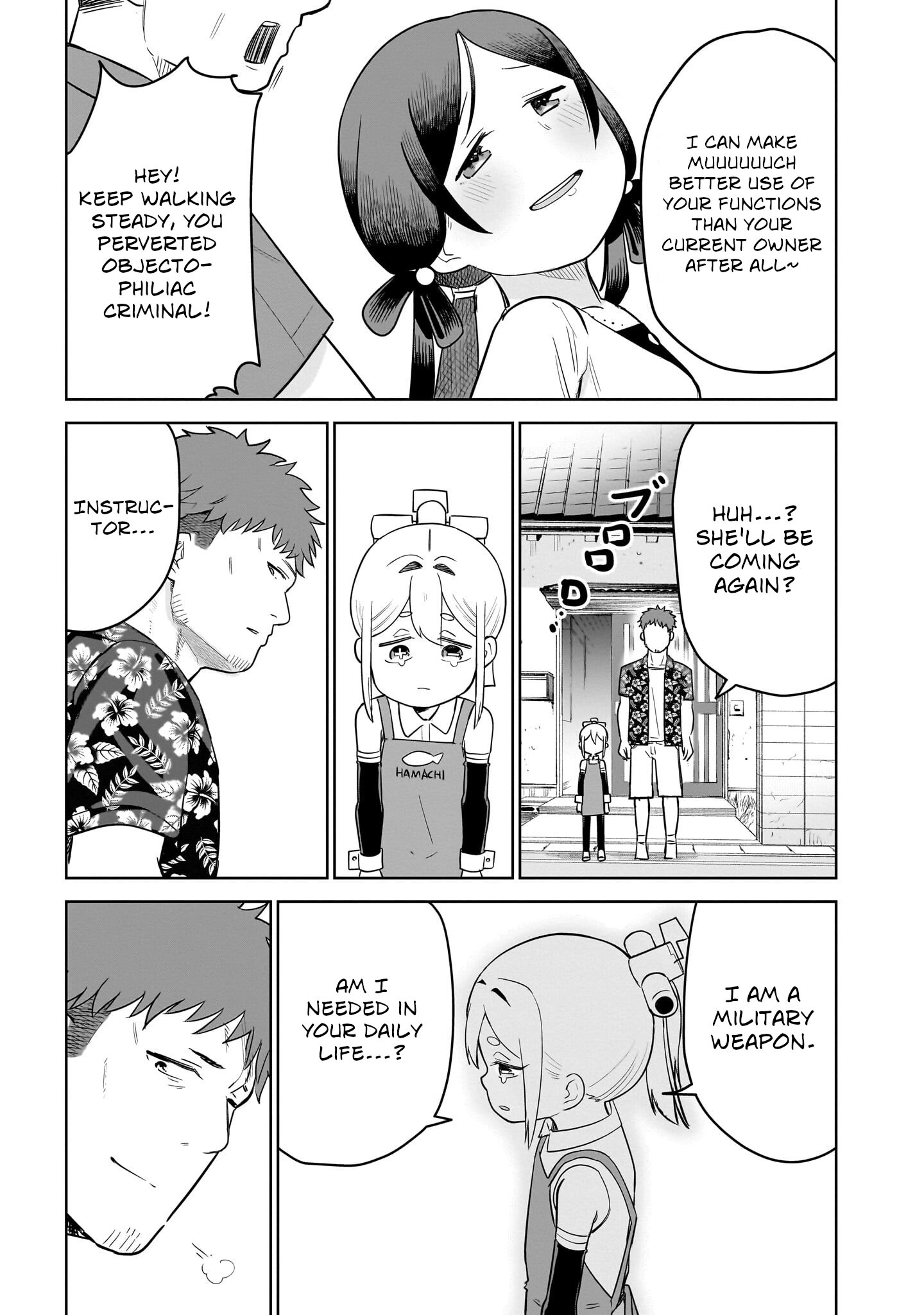 Read Ponkotsu Android Hama-san chapter 14 image 22 on Lezhin