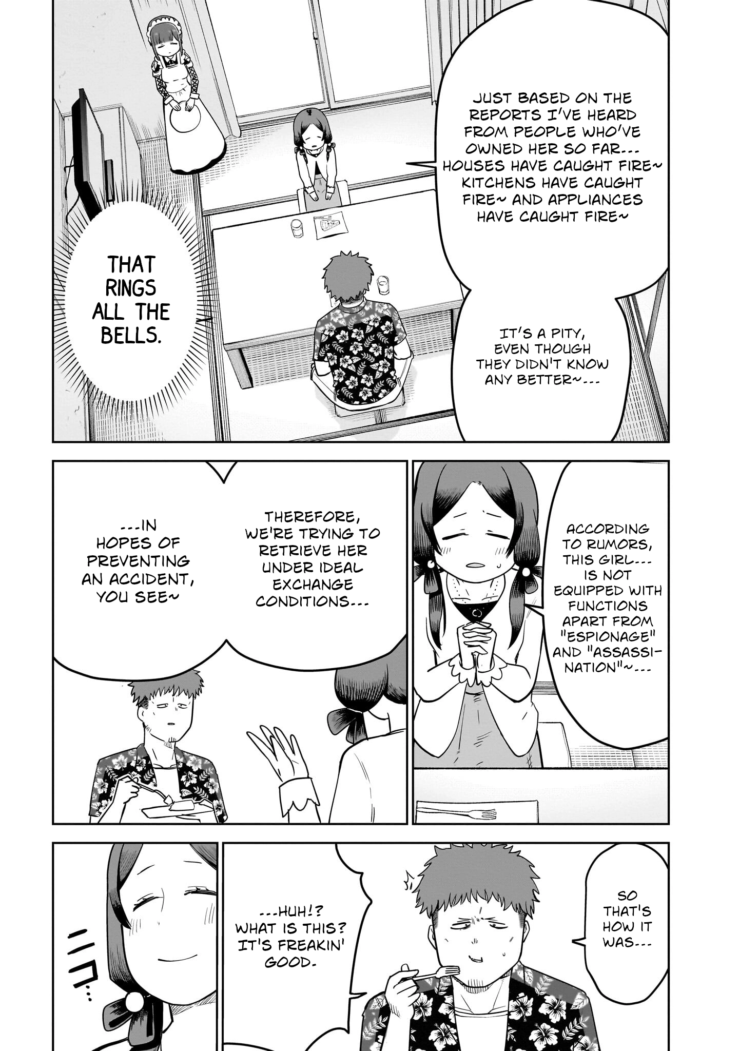 Read Ponkotsu Android Hama-san chapter 14 image 6 on Lezhin