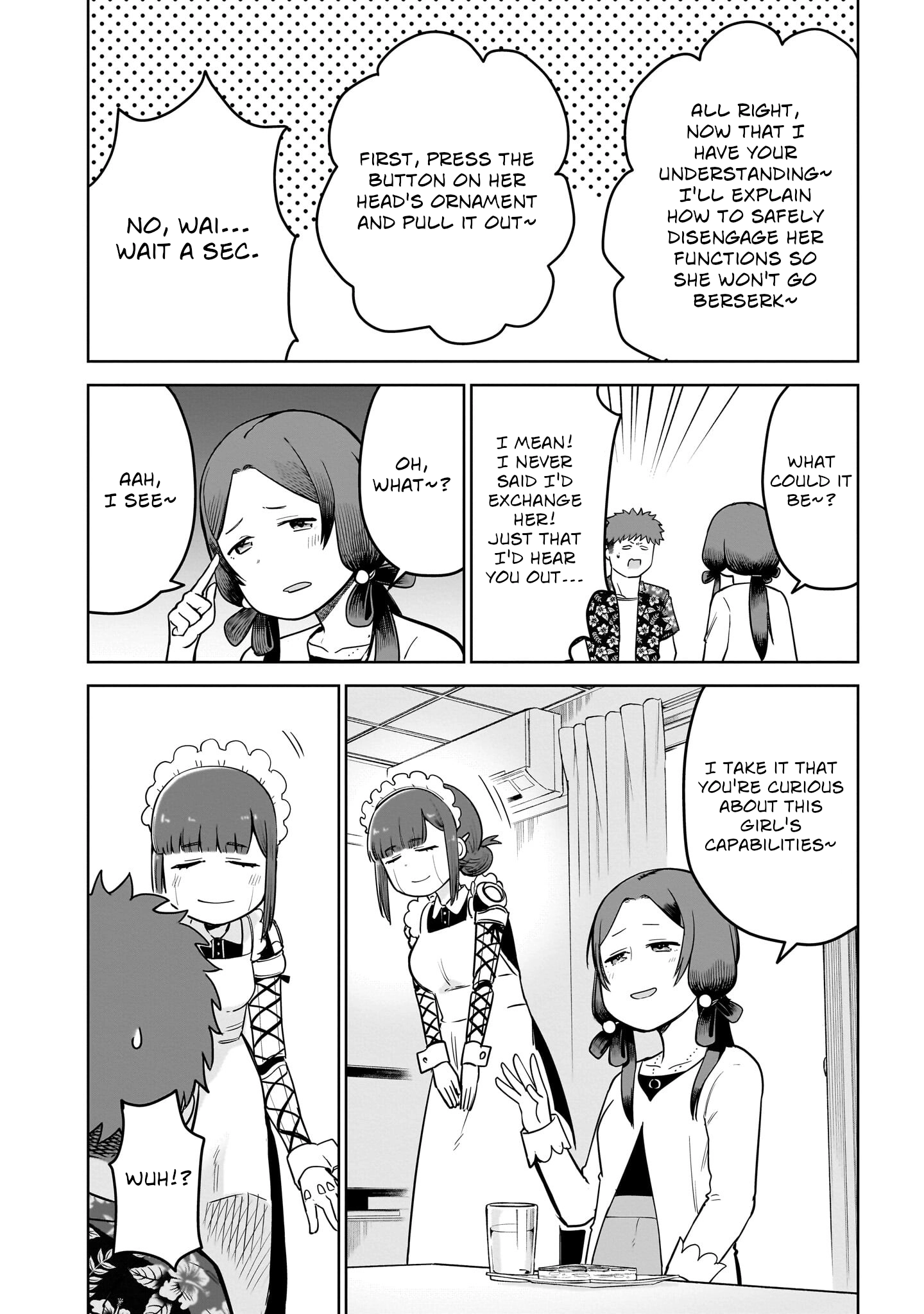 Read Ponkotsu Android Hama-san chapter 14 image 7 on Lezhin