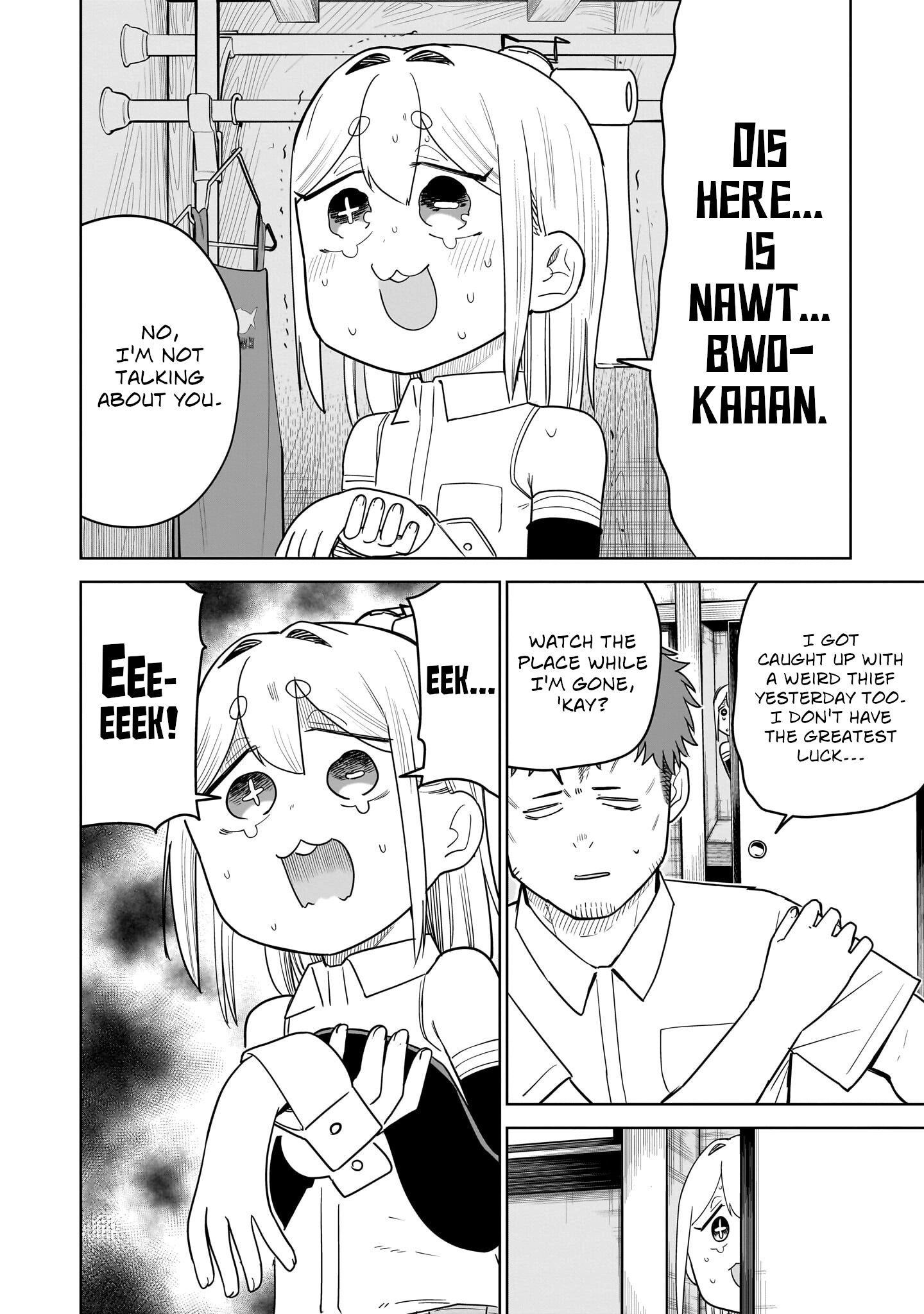 Read Ponkotsu Android Hama-san chapter 15 image 3 on Lezhin