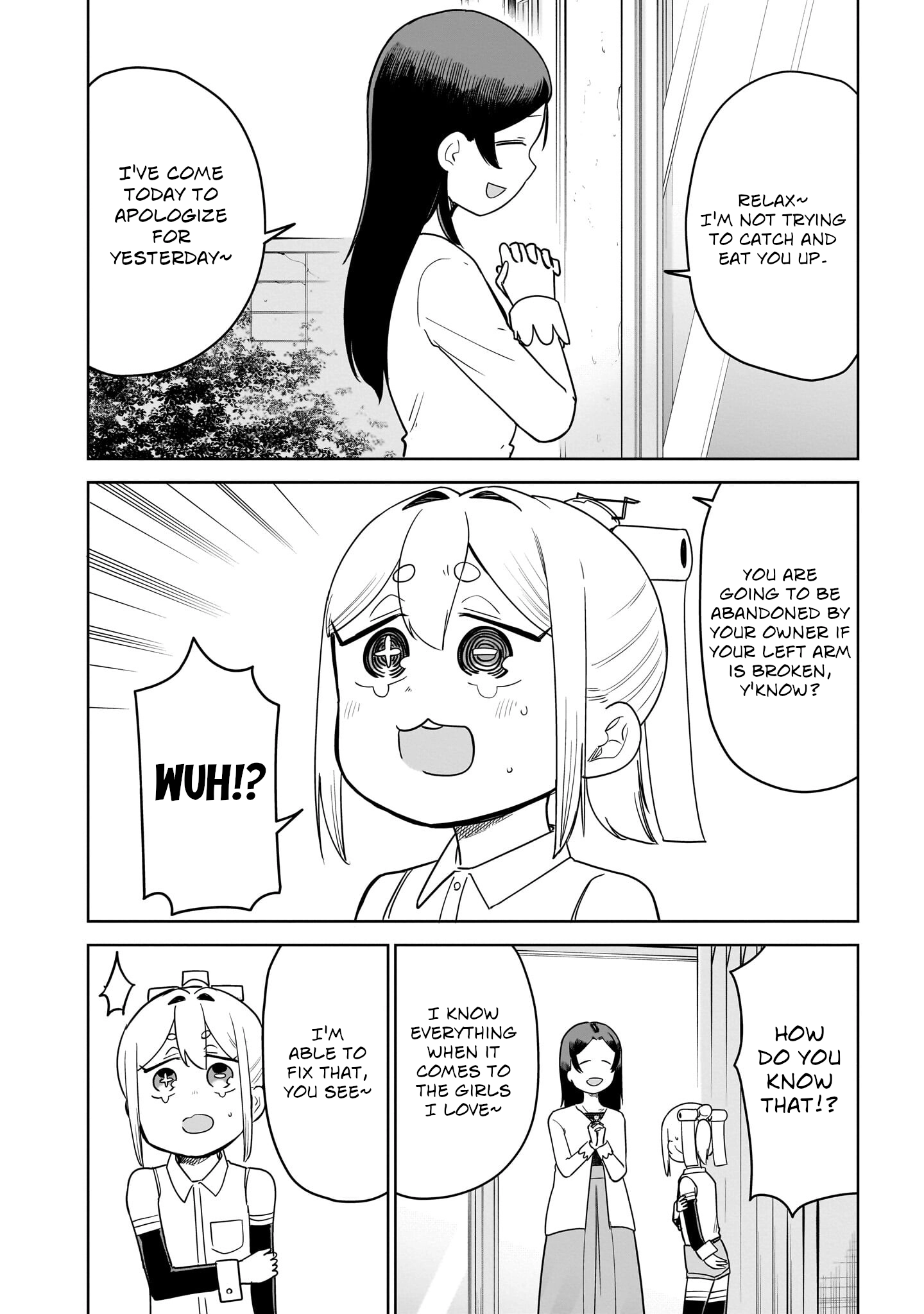Read Ponkotsu Android Hama-san chapter 15 image 7 on Lezhin
