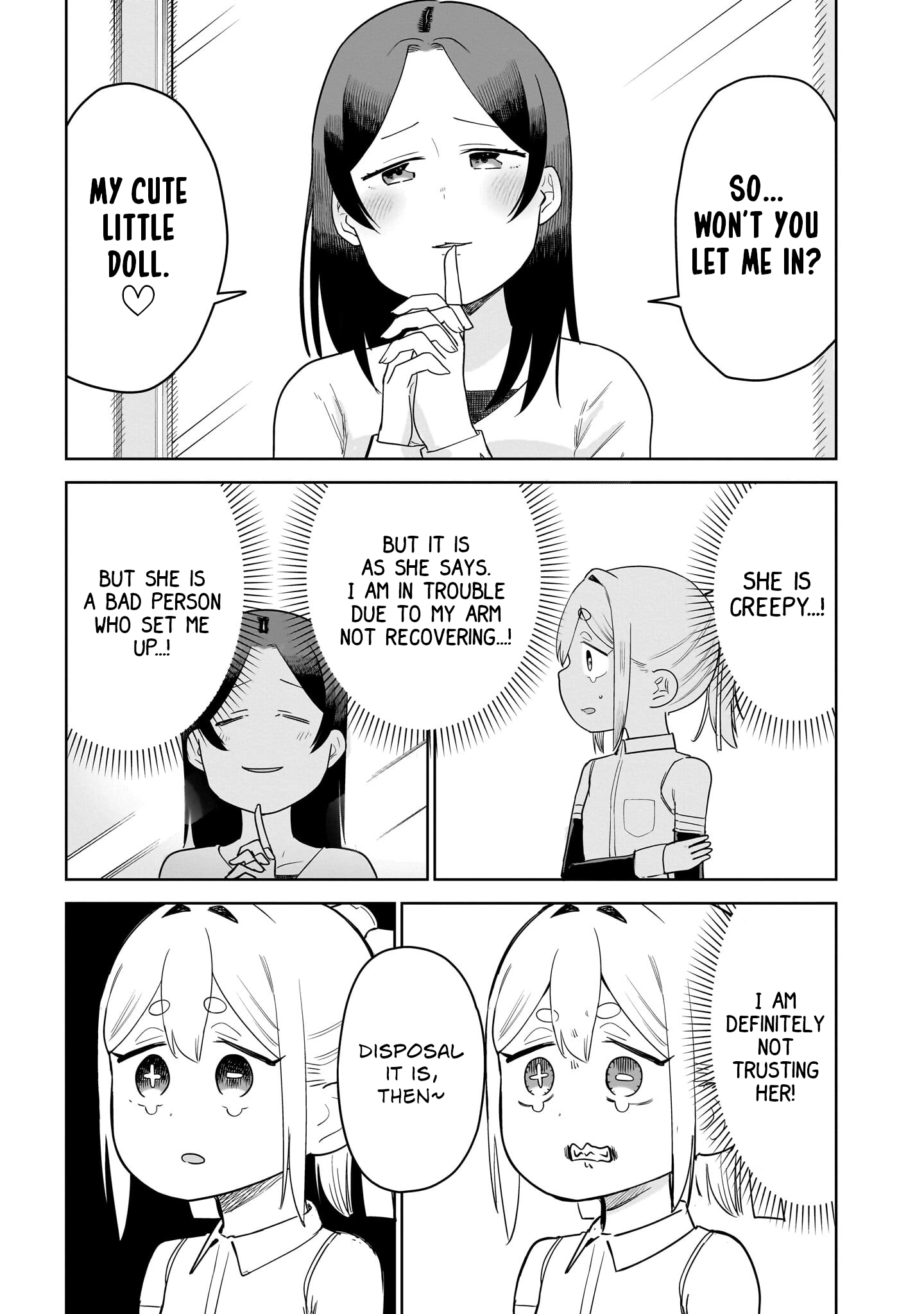 Read Ponkotsu Android Hama-san chapter 15 image 8 on Lezhin