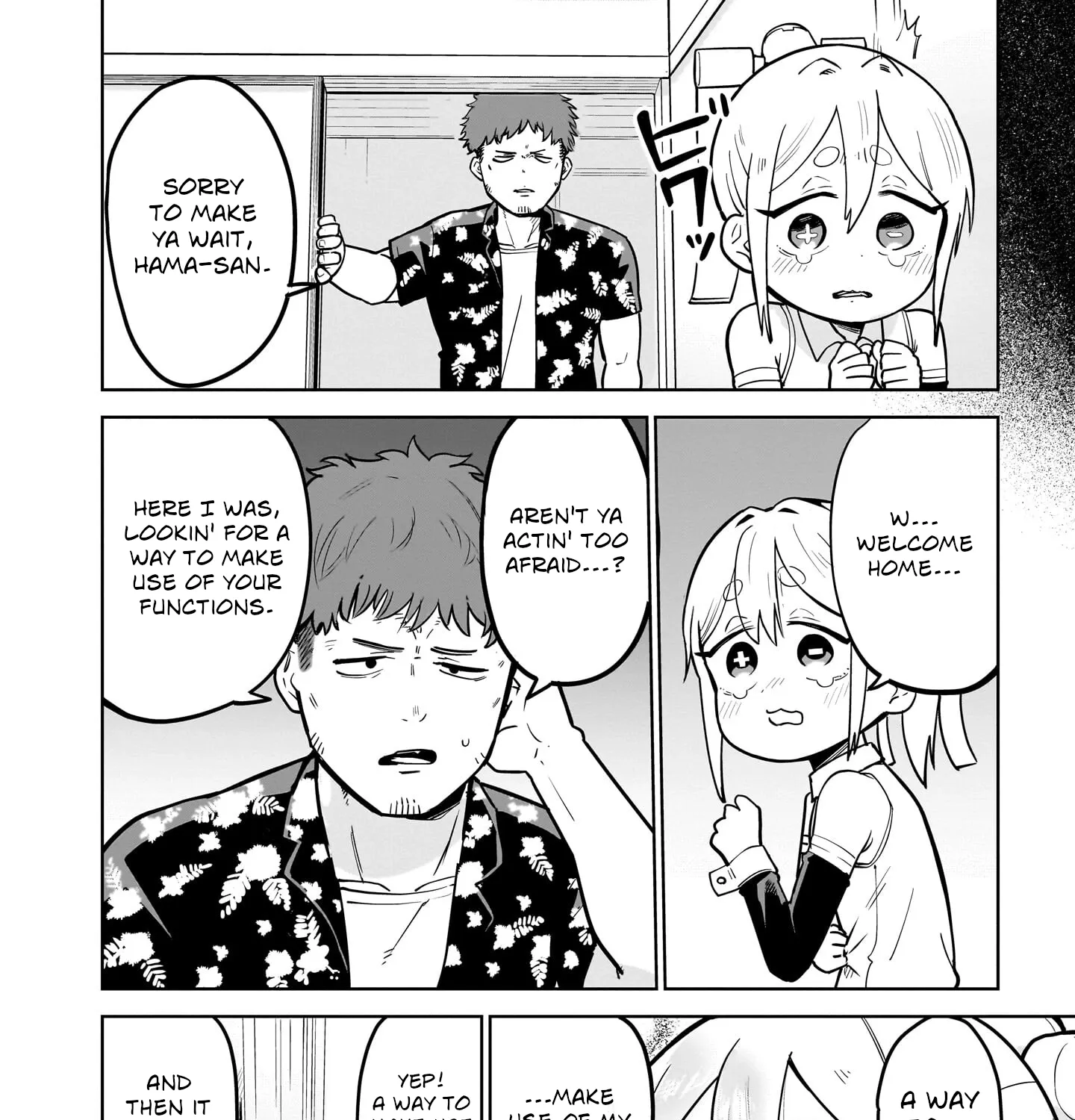 Read Ponkotsu Android Hama-san chapter 2 image 18 on Lezhin