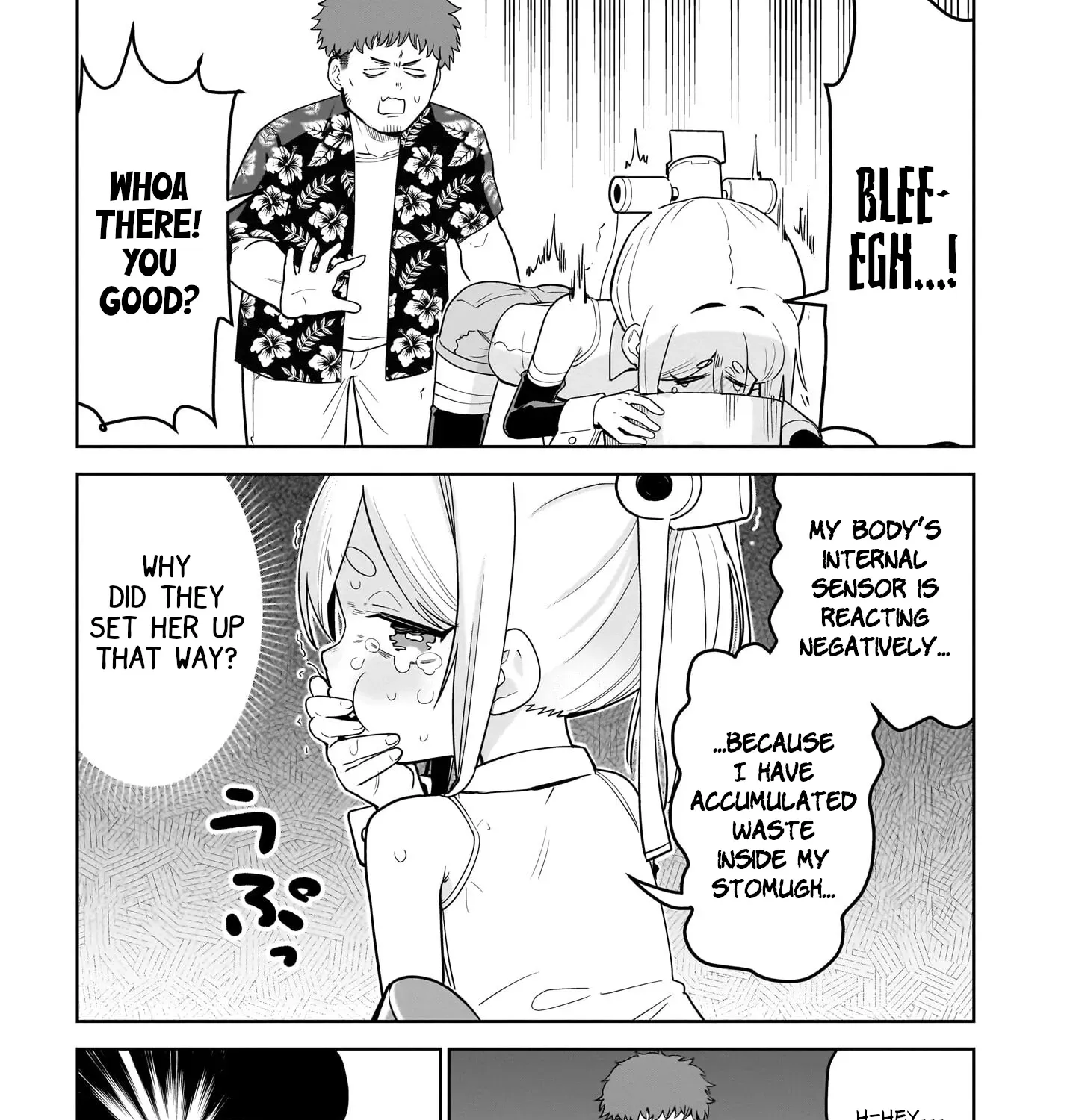 Read Ponkotsu Android Hama-san chapter 3 image 20 on Lezhin