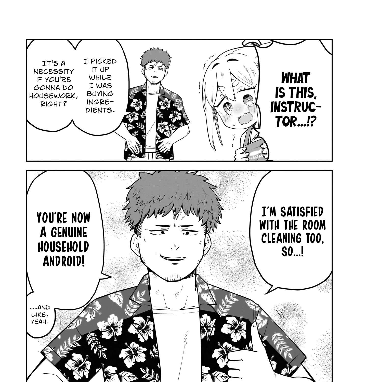 Read Ponkotsu Android Hama-san chapter 3 image 28 on Lezhin