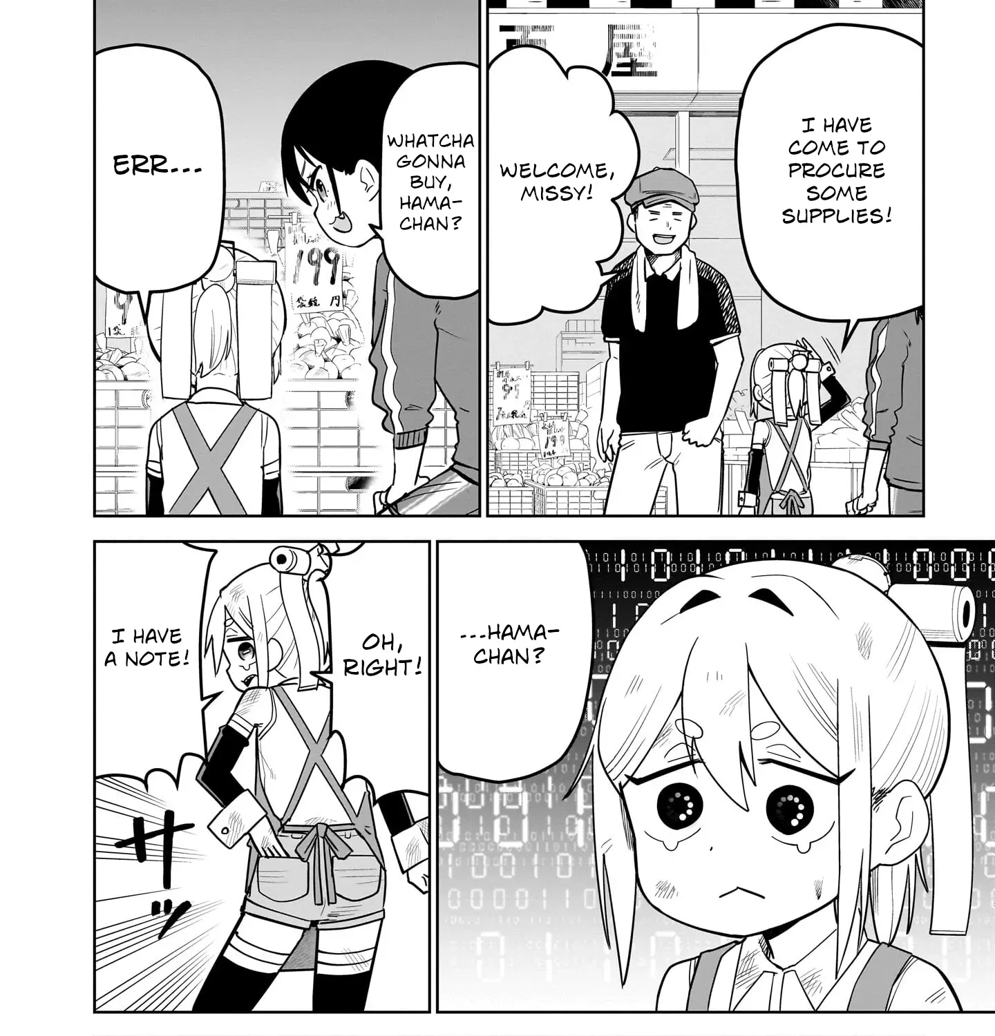 Read Ponkotsu Android Hama-san chapter 4 image 26 on Lezhin