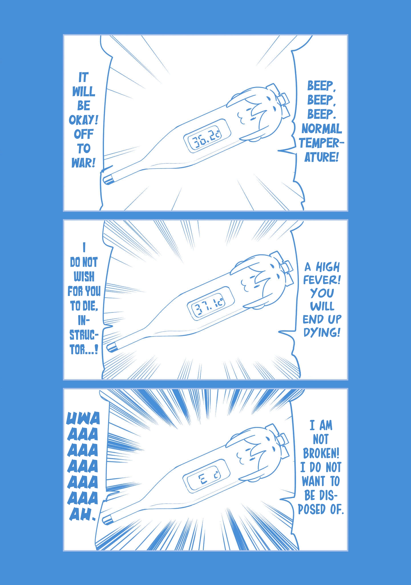 Read Ponkotsu Android Hama-san chapter 8.1 image 12 on Lezhin
