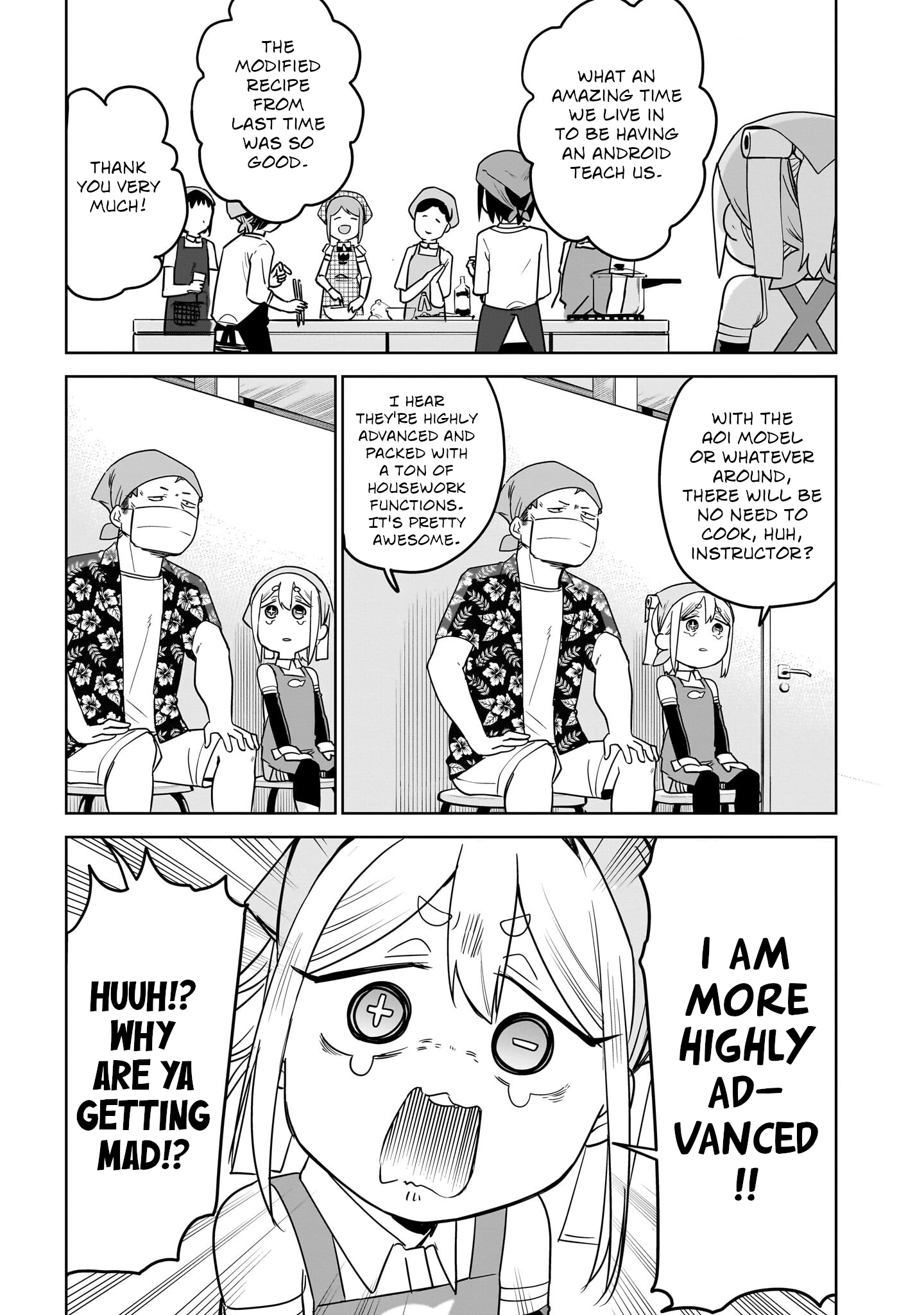 Read Ponkotsu Android Hama-san chapter 9 image 10 on Lezhin