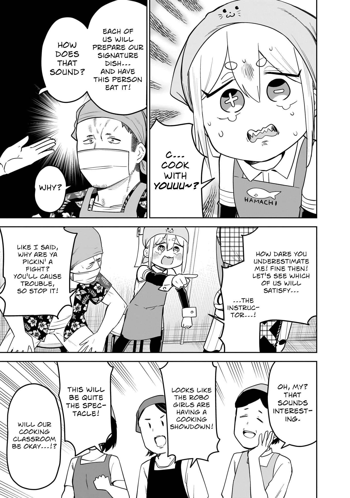 Read Ponkotsu Android Hama-san chapter 9 image 12 on Lezhin