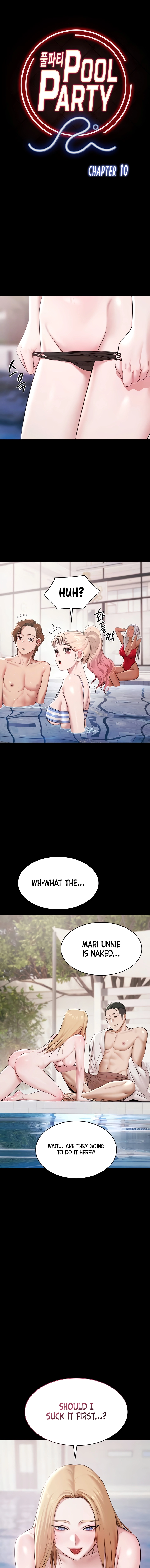 Read Pool Party chapter 11 image 4 on Lezhin