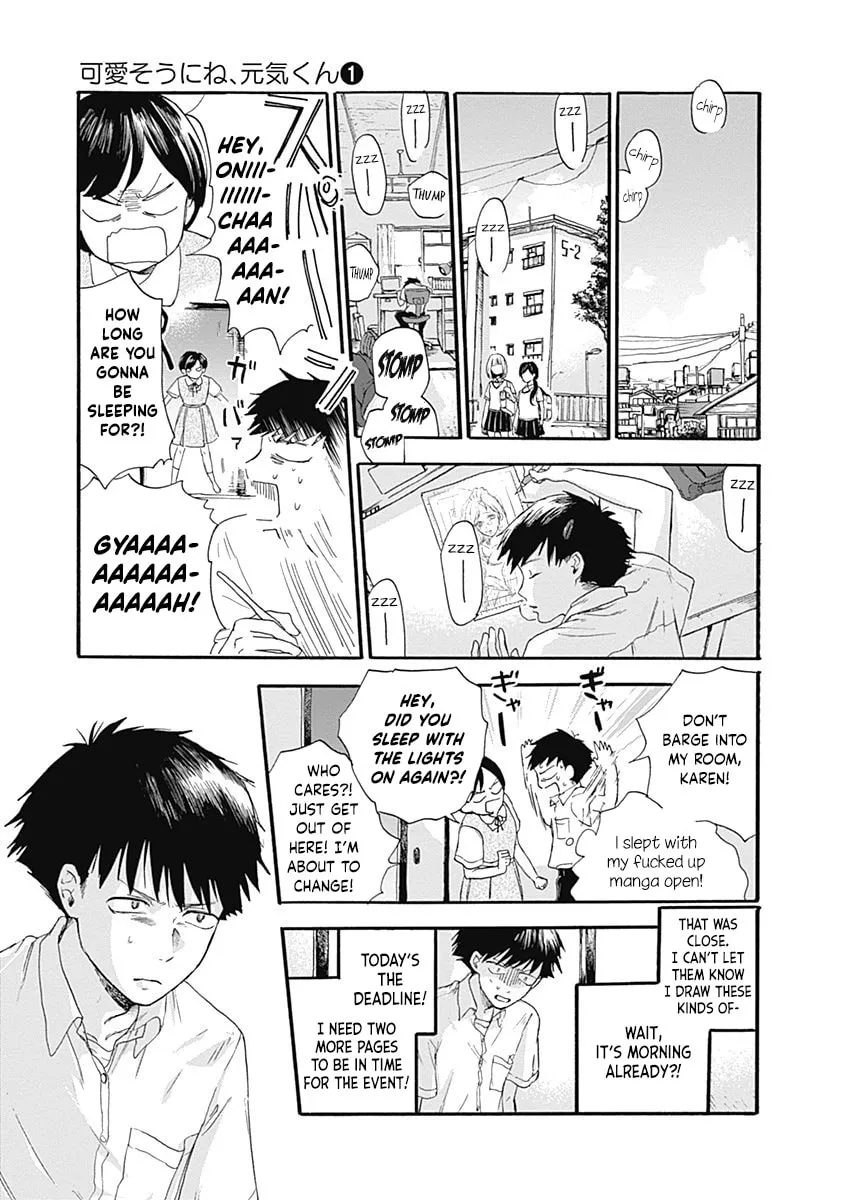 Read Poor, Genki chapter 1 image 15 on Lezhin