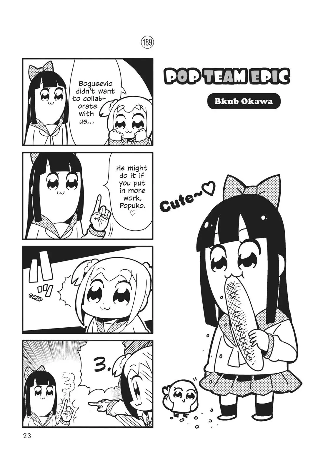 Read Pop Team Epic chapter 0 image 21 on Lezhin