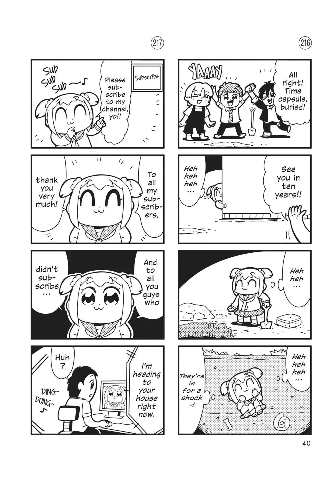 Read Pop Team Epic chapter 0 image 38 on Lezhin