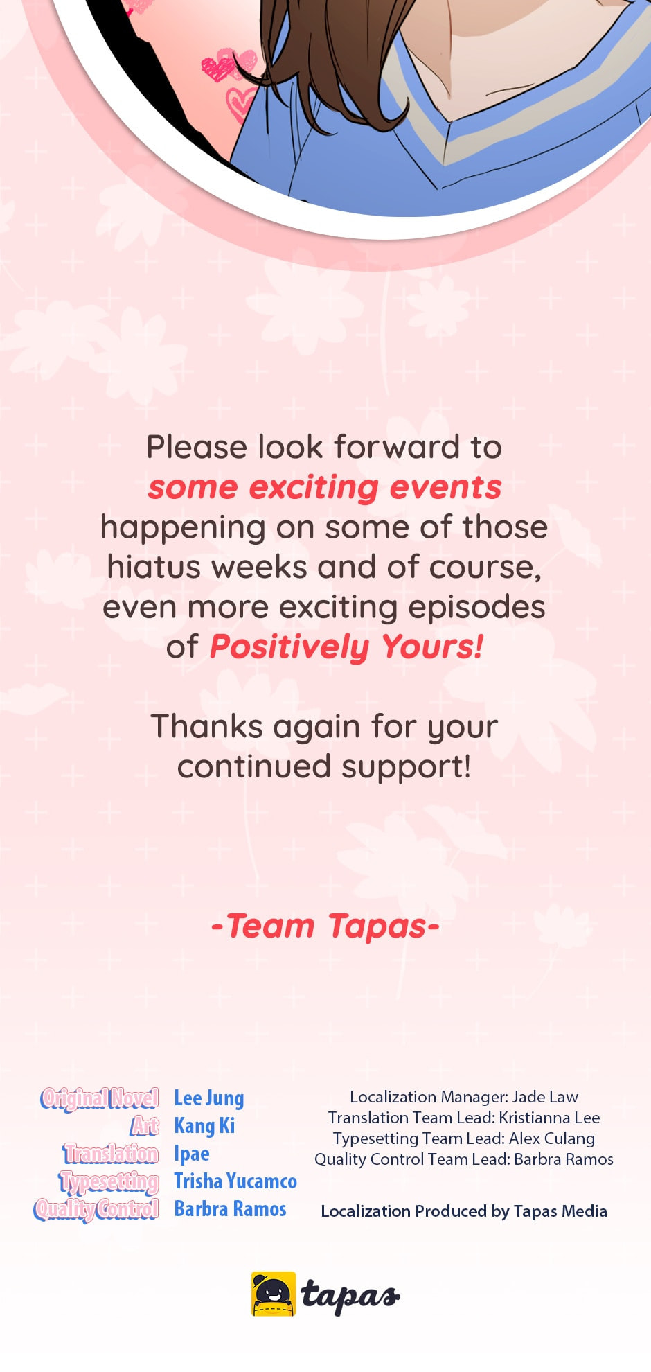 Read Positively Yours chapter 46 image 4 on Lezhin