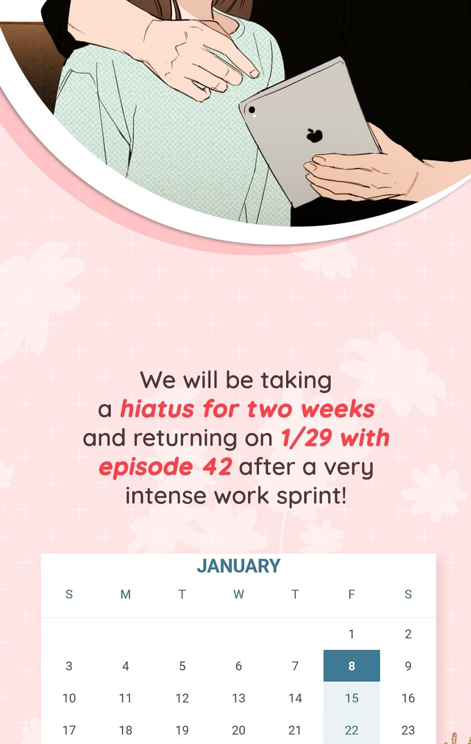 Read Positively Yours chapter 41.1 image 1 on Lezhin