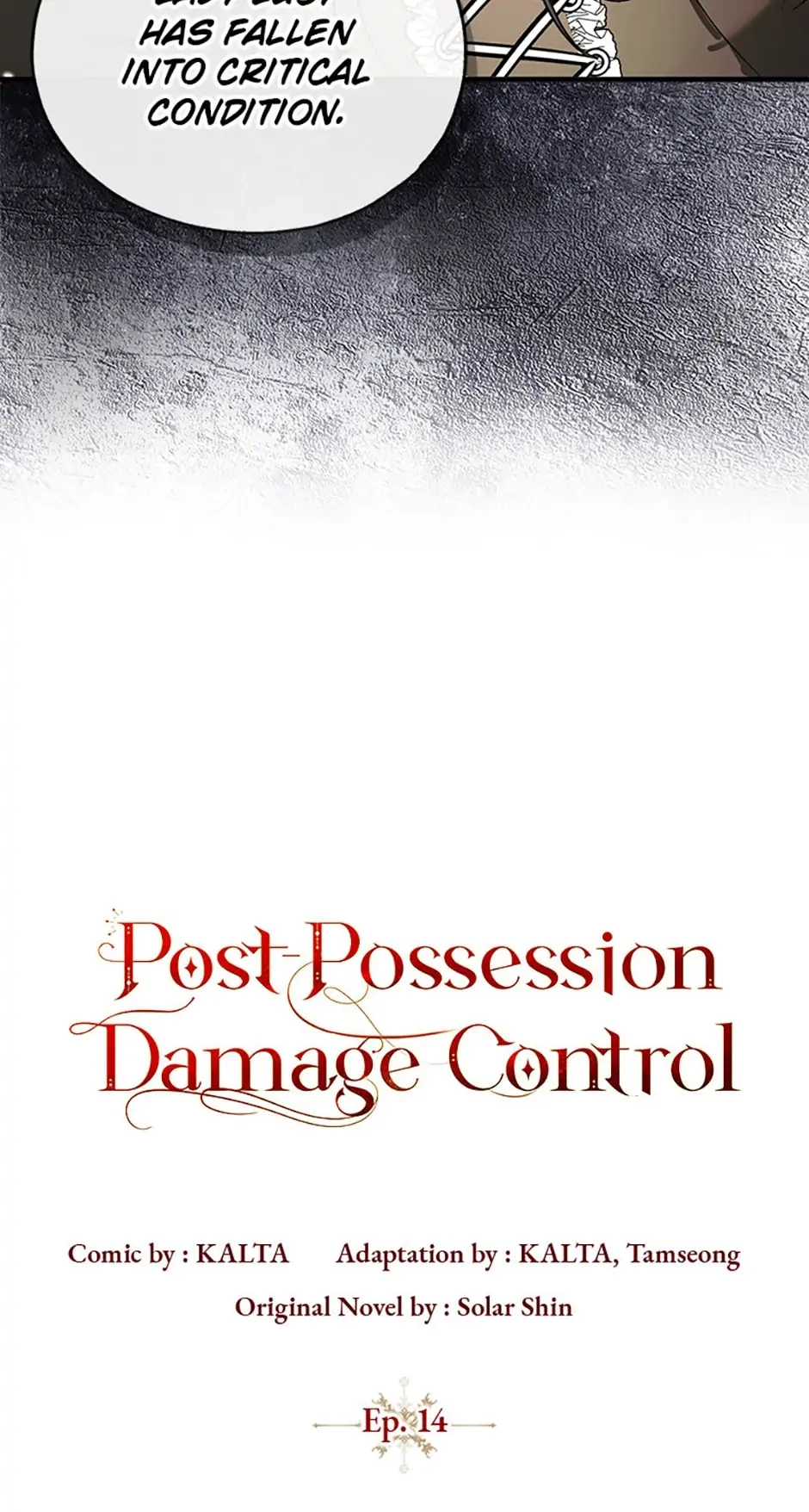 Read Post-Possession Damage Control chapter 14 image 18 on Lezhin