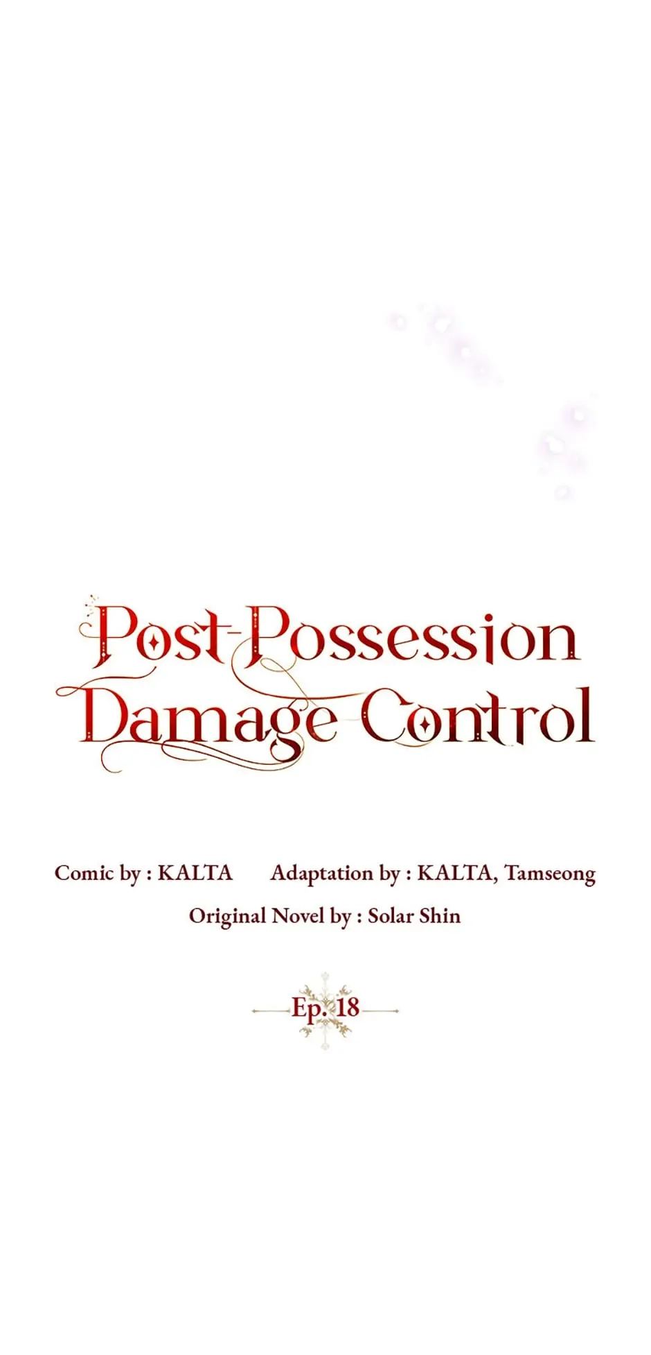 Read Post-Possession Damage Control chapter 18 image 8 on Lezhin