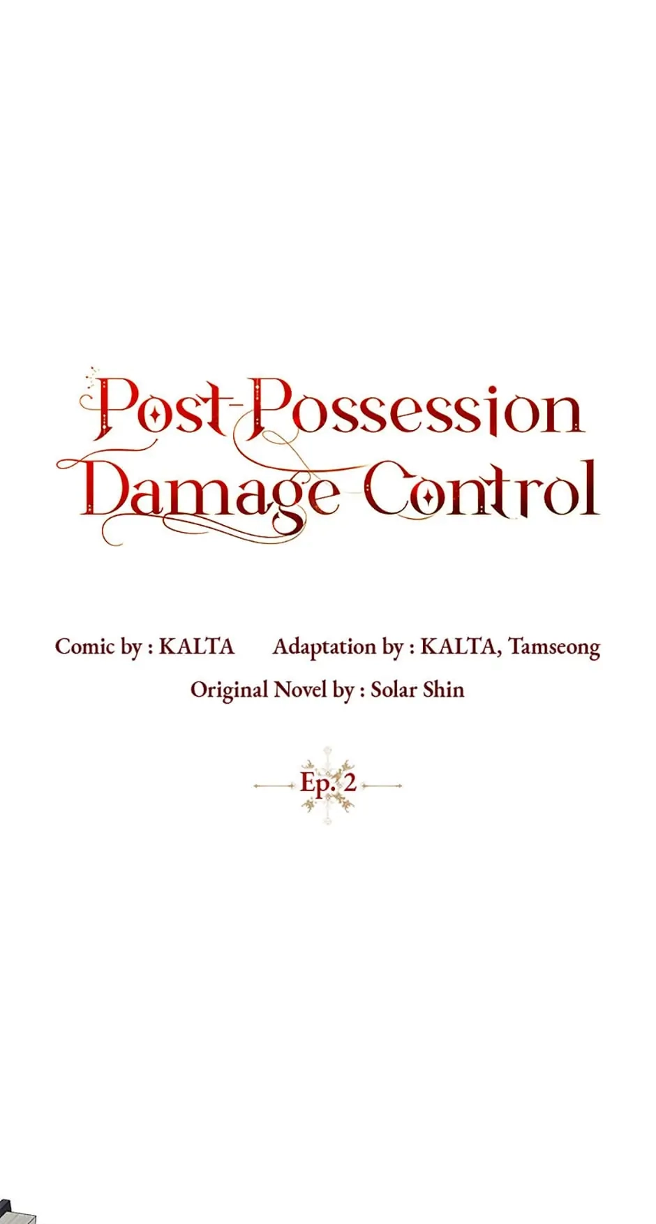 Read Post-Possession Damage Control chapter 2 image 5 on Lezhin