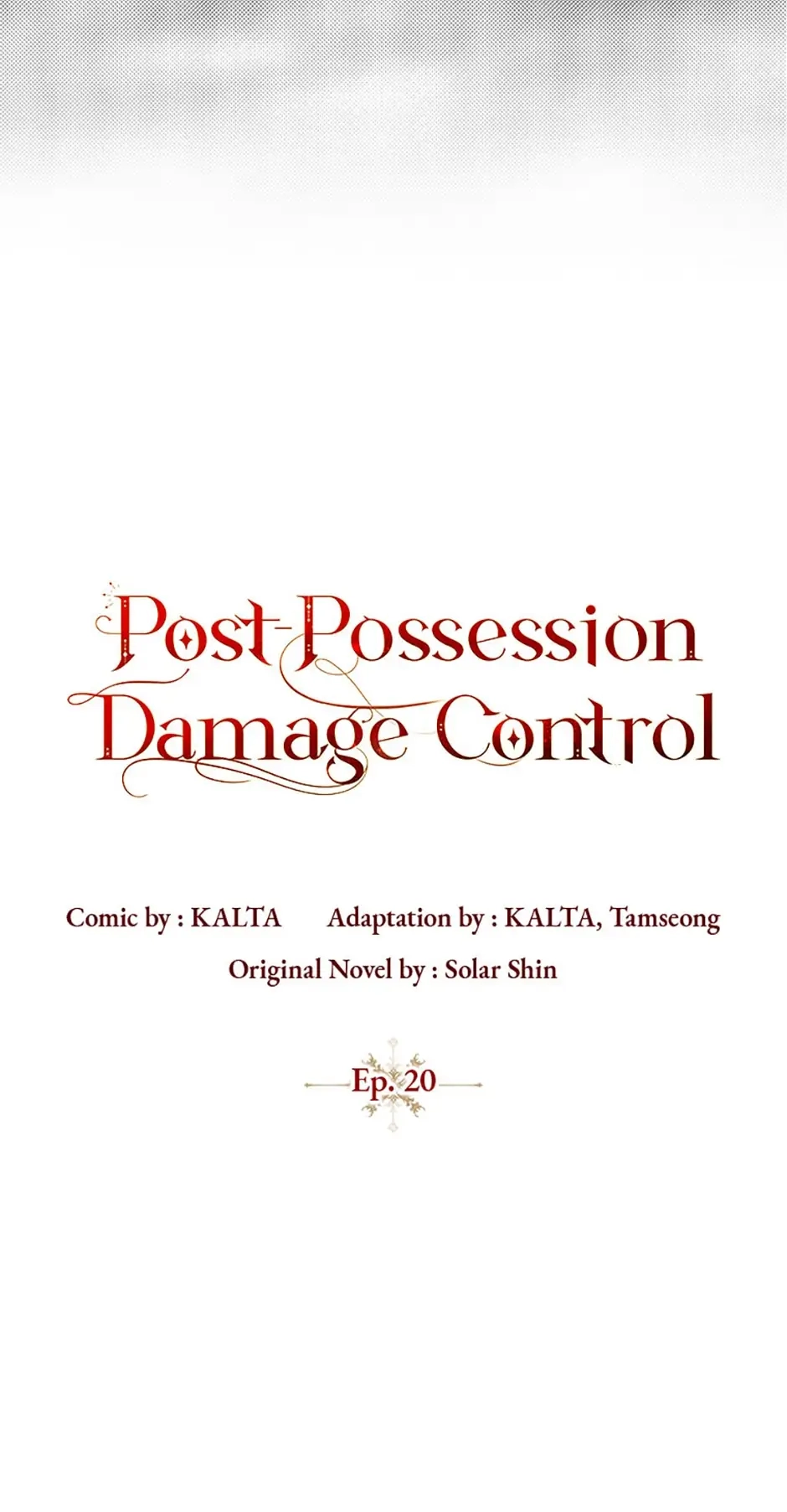Read Post-Possession Damage Control chapter 20 image 15 on Lezhin